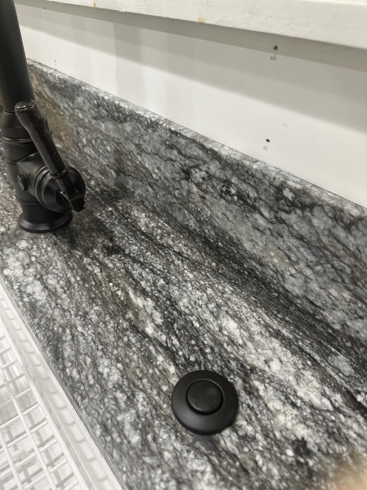InSinkErator STC-MTBLK Push SinkTop Switch Button, Matte Black customer photo 2