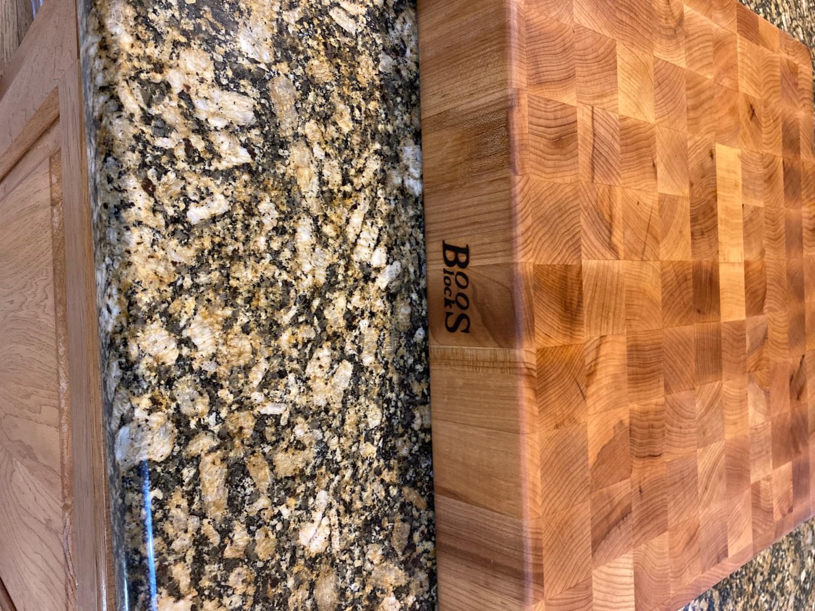 John Boos Block CCB183-S Classic Reversible Maple Wood End Grain Chopping Block, 18 Inches x 18 Inches x by 3 Inches customer photo 1