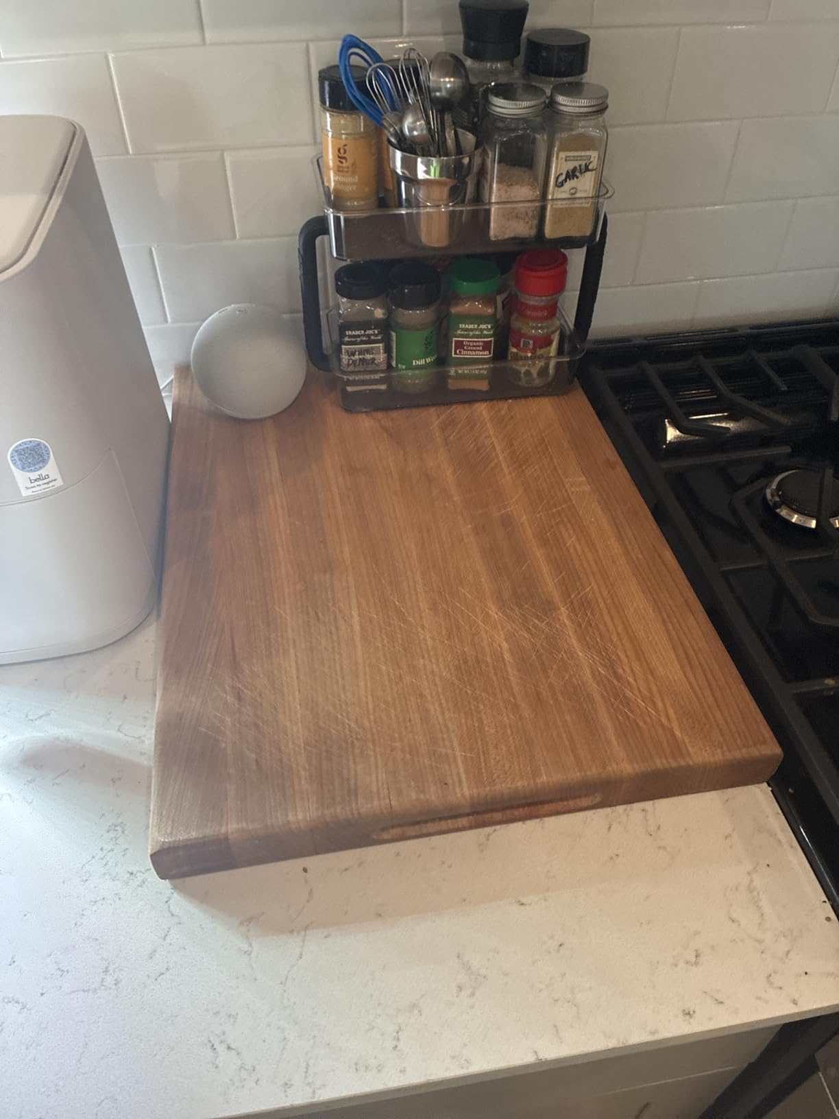 John Boos R-Board Series Rectangular Wooden Walnut Cutting Board 18”x12” customer photo 2