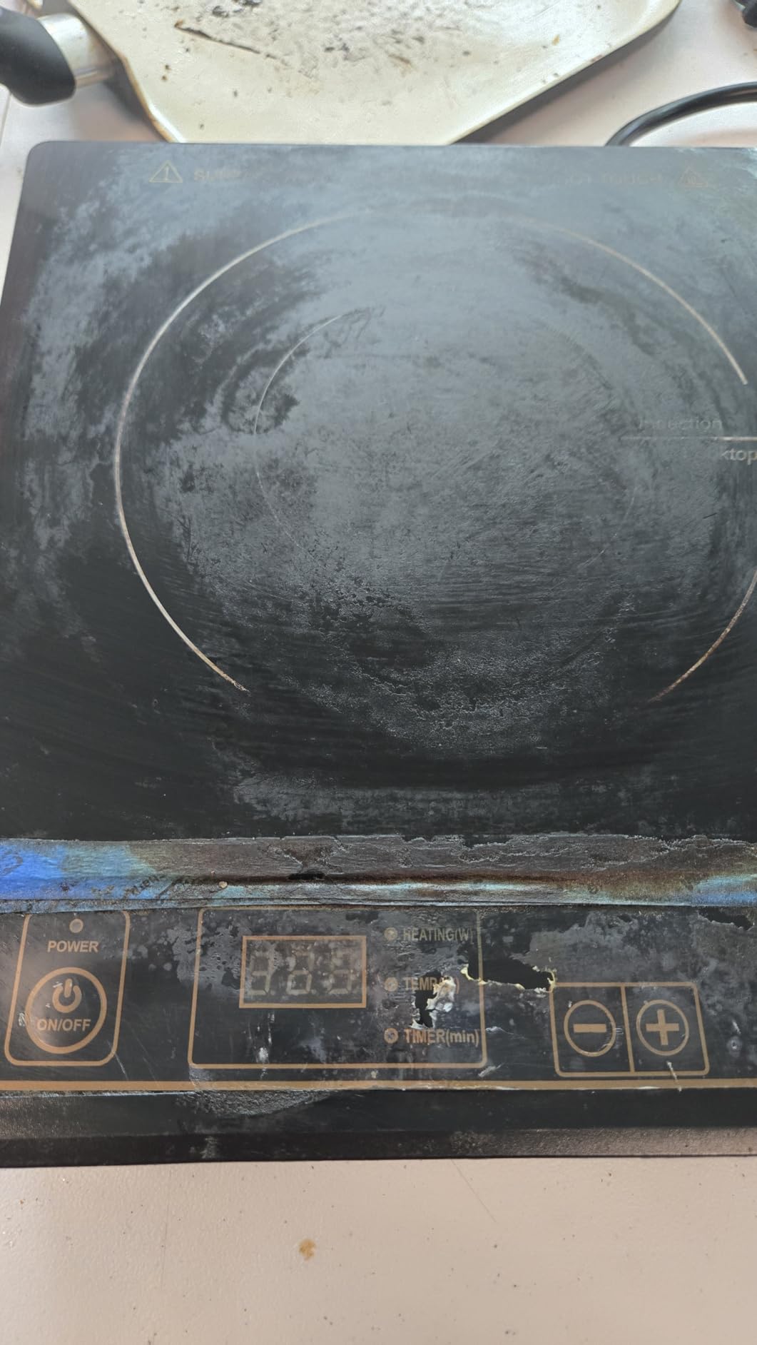 Duxtop 1800W Portable Induction Cooktop Countertop Burner, Gold 8100MC customer photo 1