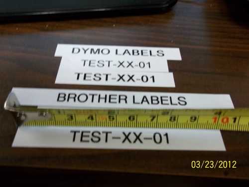 DYMO Label Maker LabelManager 160 Portable Label Maker, Easy-to-Use, One-Touch Smart Keys, QWERTY Keyboard, Large Display, for Home & Office Organization, Black customer photo 2