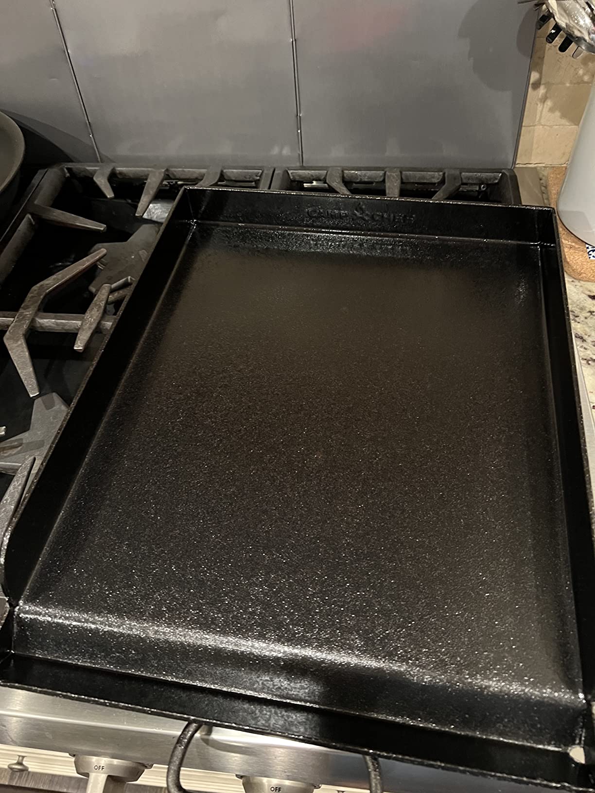 Camp Chef Single-Burner Griddle, 14x16 in., 224 sq in customer photo 1