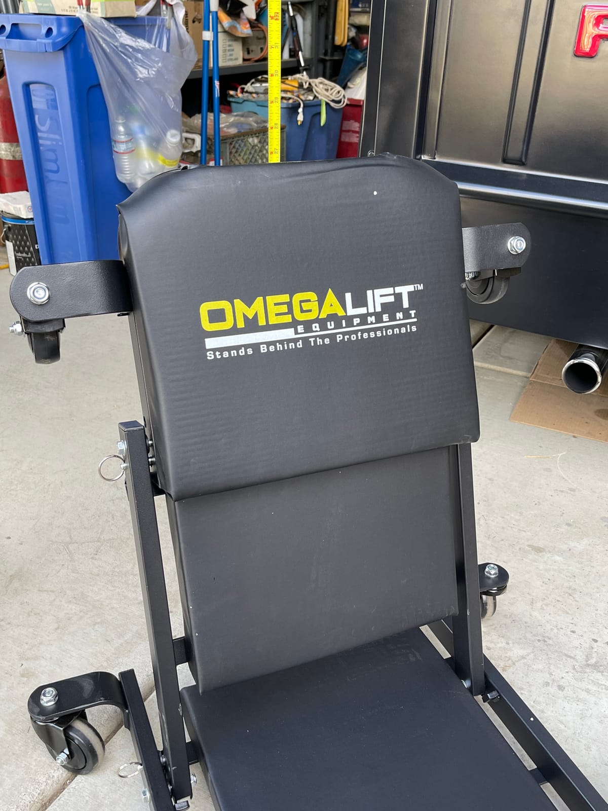 Omega 91452 Black Low Profile Z-Creeper - 450 lbs. Capacity customer photo 1