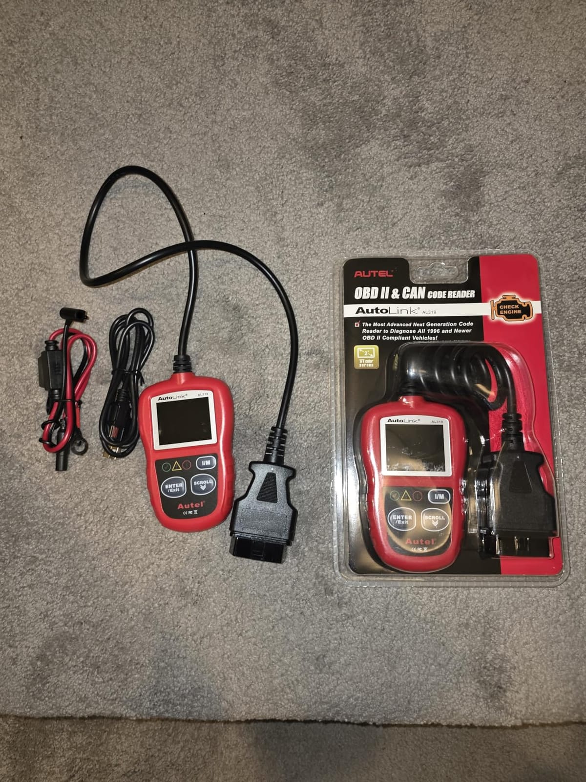 Autel AL319 Professional OBD2 Scanner, Enhanced Check Engine Code Reader customer photo 2