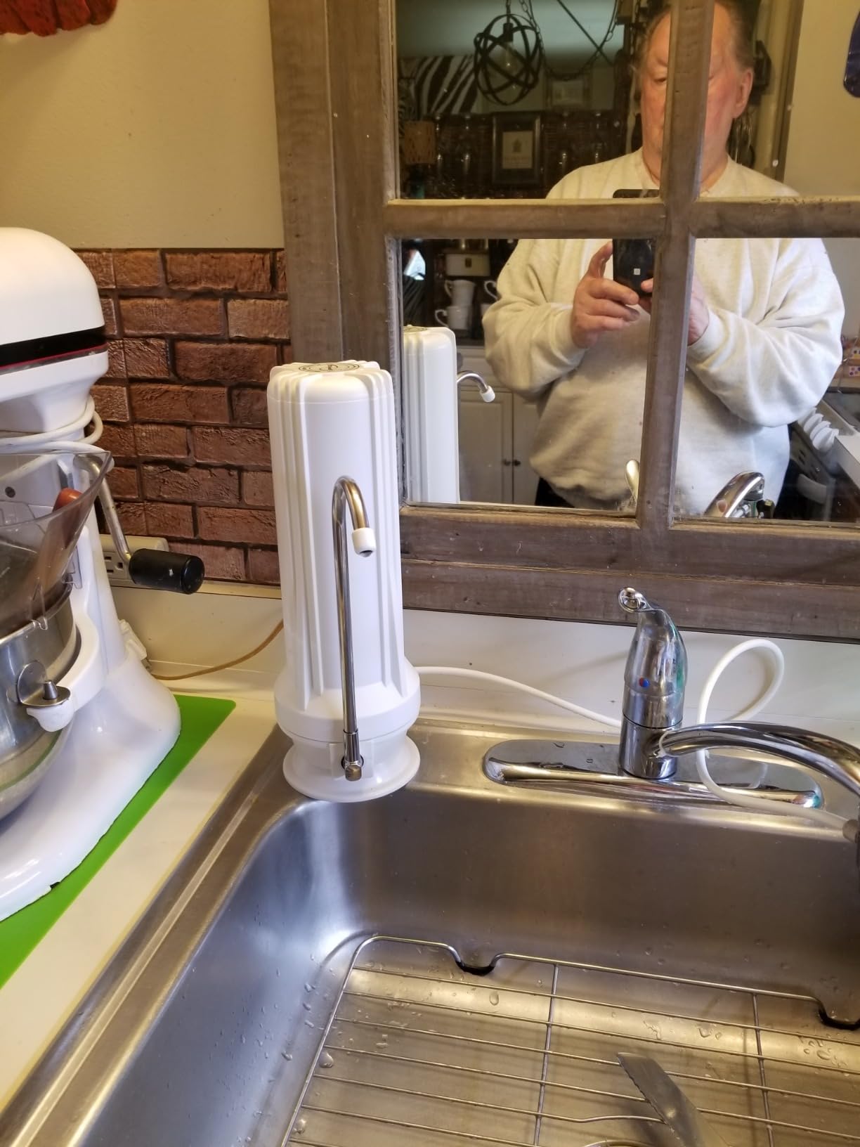 iSpring CKC1 Chlorine Removal Countertop Water Filter System, 10000 Gallons customer photo 2