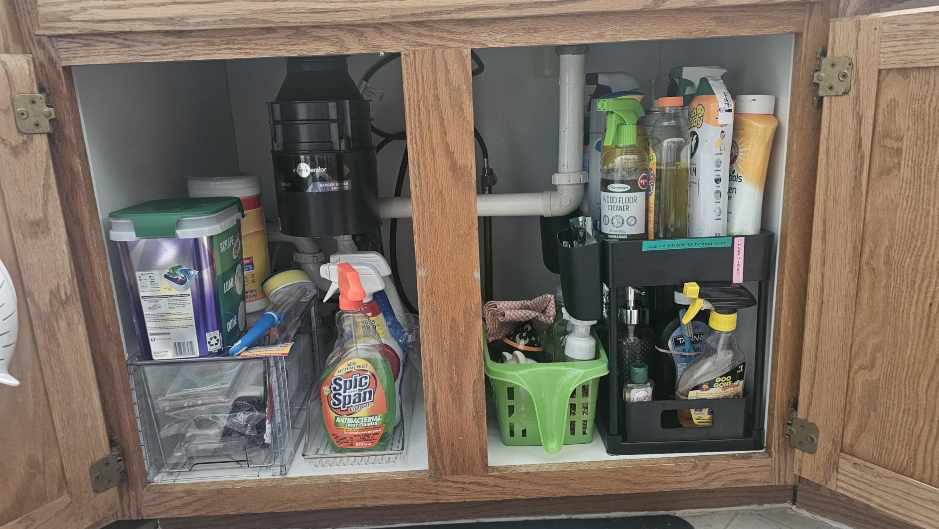 InSinkErator Badger 5XP Garbage Disposal with Power Cord, Badger Series 3/4 HP Continuous Feed Food Waste Disposer customer photo 2