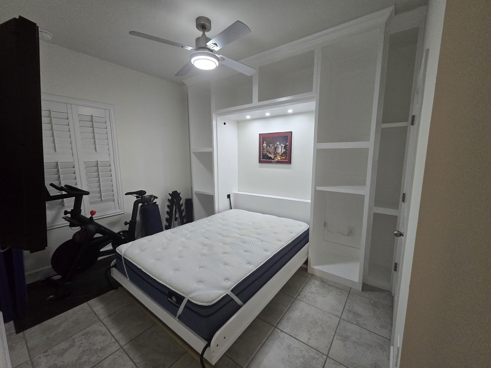 Create-A-Bed Queen Size Deluxe Murphy Bed Kit, Vertical customer photo 2