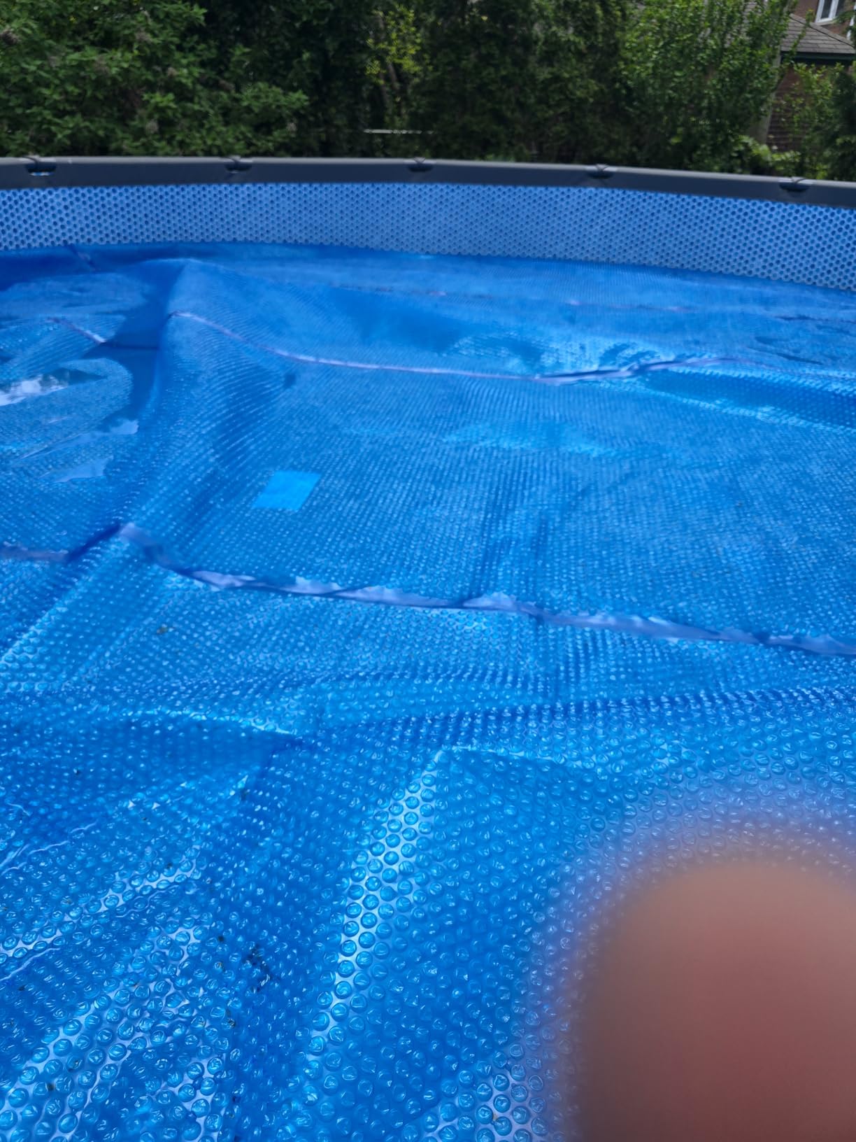 Sun2Solar Blue 21 ft Round Pool Solar Cover | 12 Mil | Heat Retaining customer photo 1
