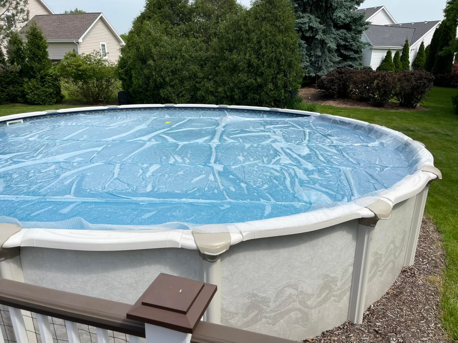 Sun2Solar Blue 21 ft Round Pool Solar Cover | 12 Mil | Heat Retaining customer photo 2