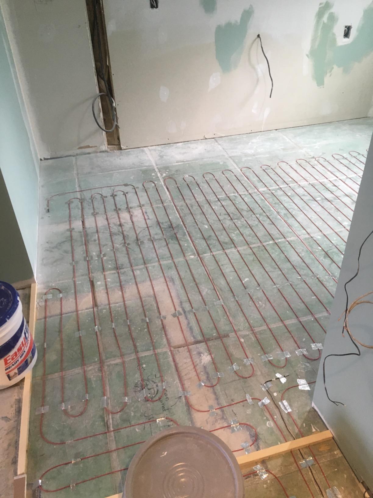 15 sqft Heatwave Electric Floor Heating Kit with Thermostat customer photo 2