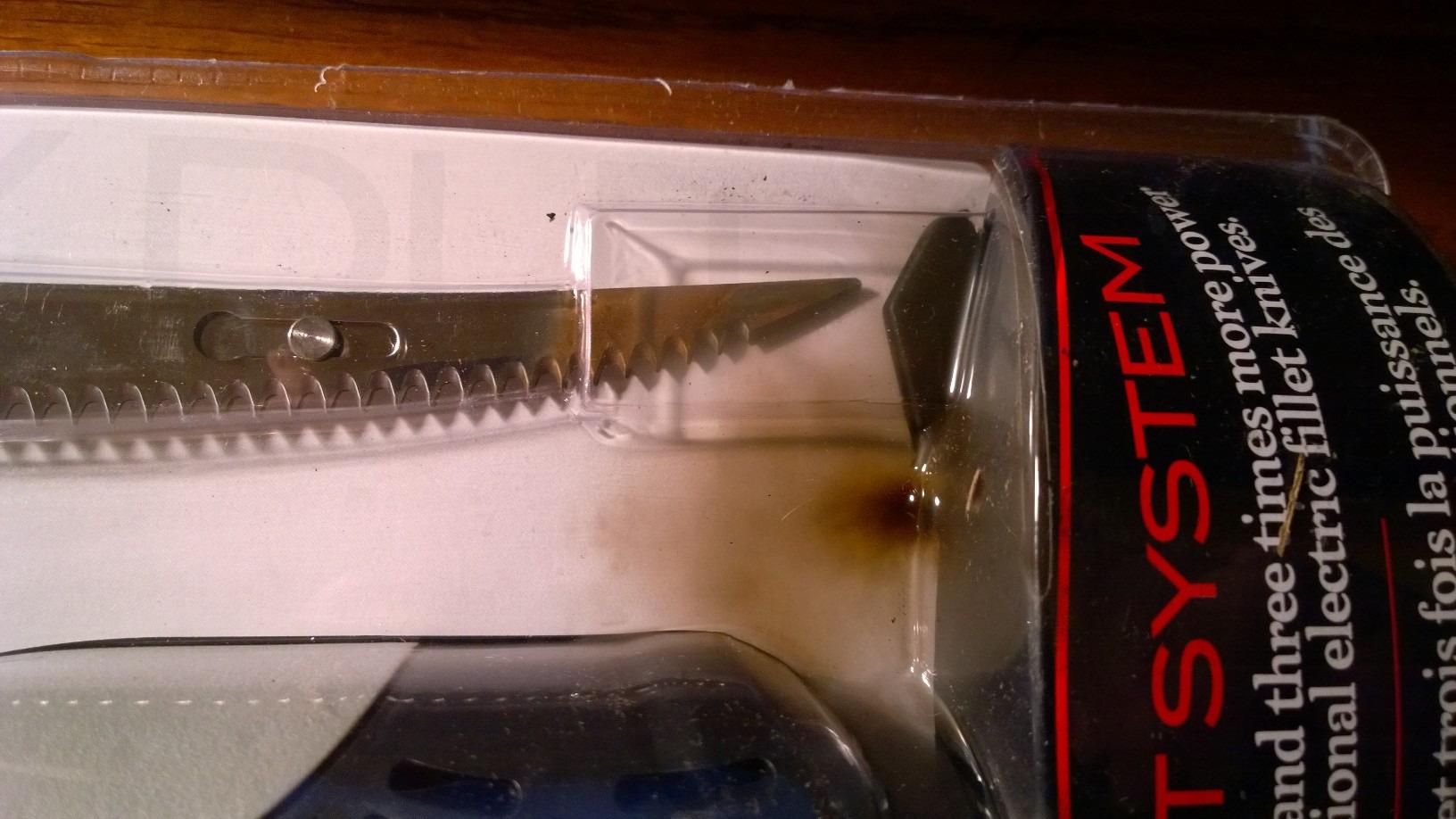 Rapala Heavy Duty Electric Fillet Knife Grey/Black, 7 1/2
