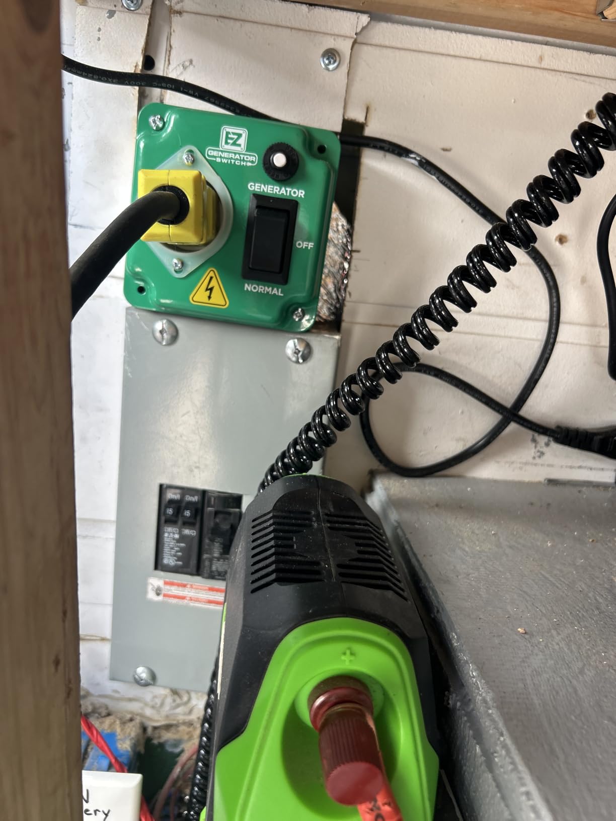 The Original, Patented, UL/CSA Approved Manual Transfer Switch - Made in the USA customer photo 1