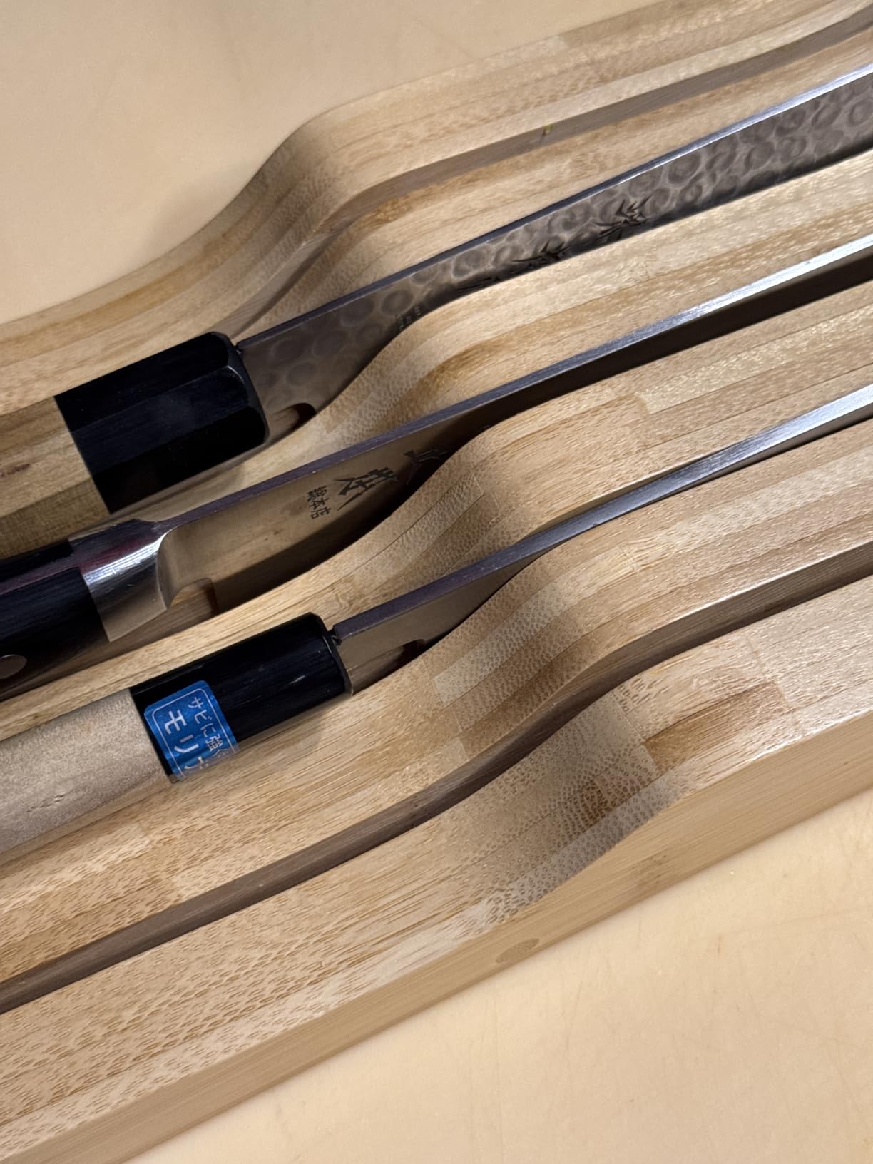 Oceanstar In-Drawer Bamboo Knife Organizer customer photo 2