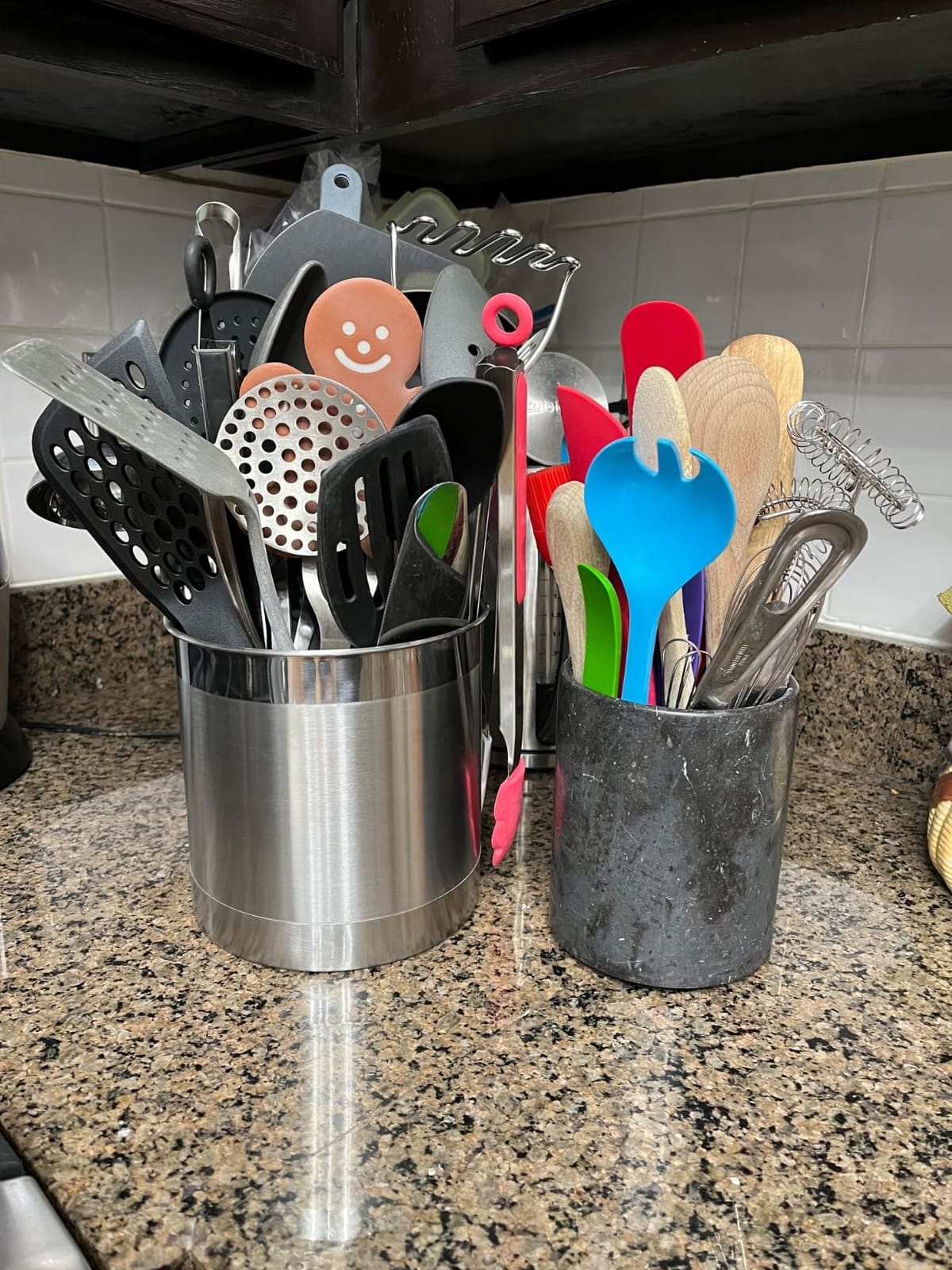 Oggi Stainless Steel Jumbo Utensil Holder - 7