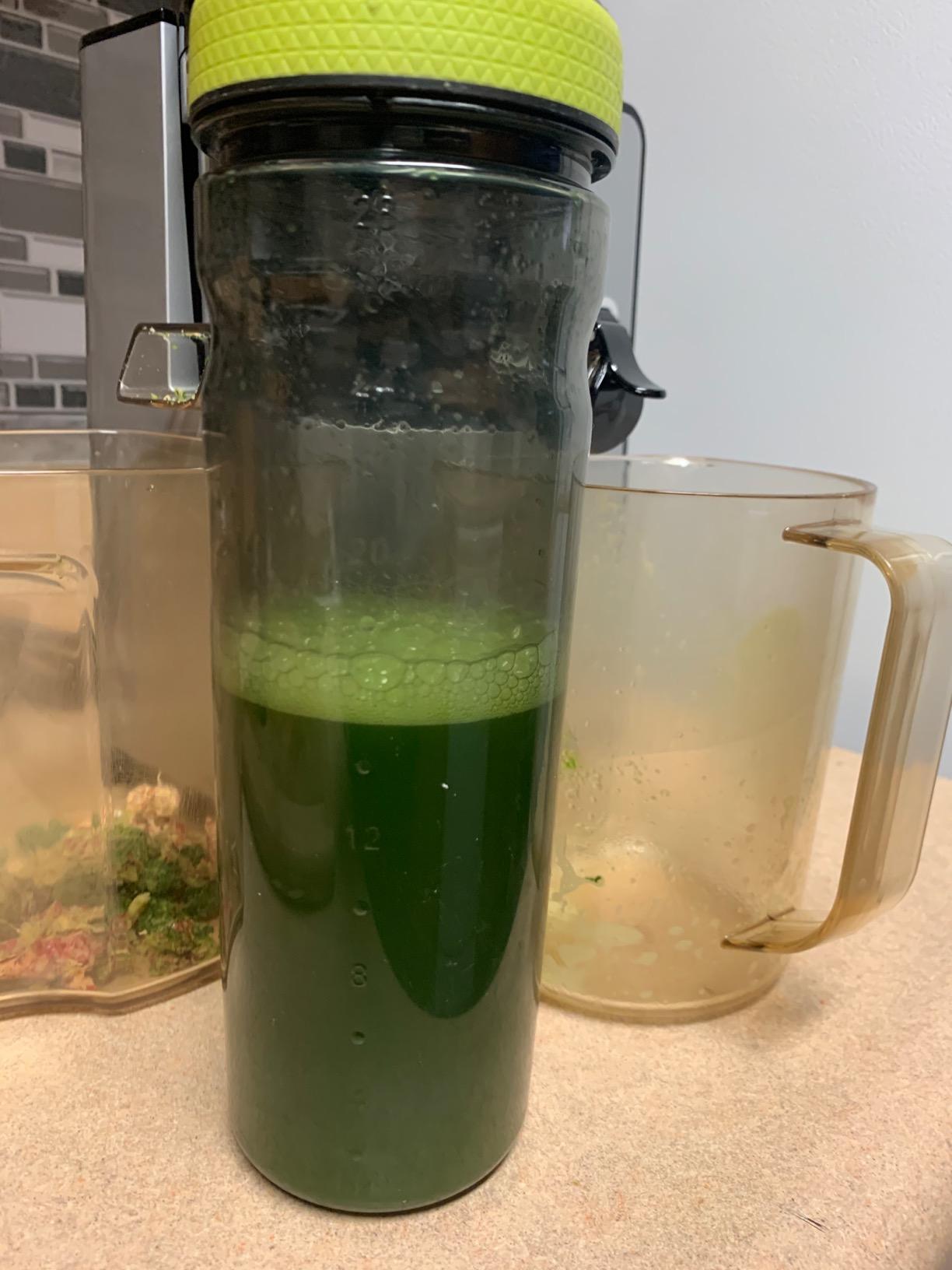 Omega Pure Press Cold Press, Vertical Low-Speed Juicer, in Red (VSJ843QR) customer photo 2