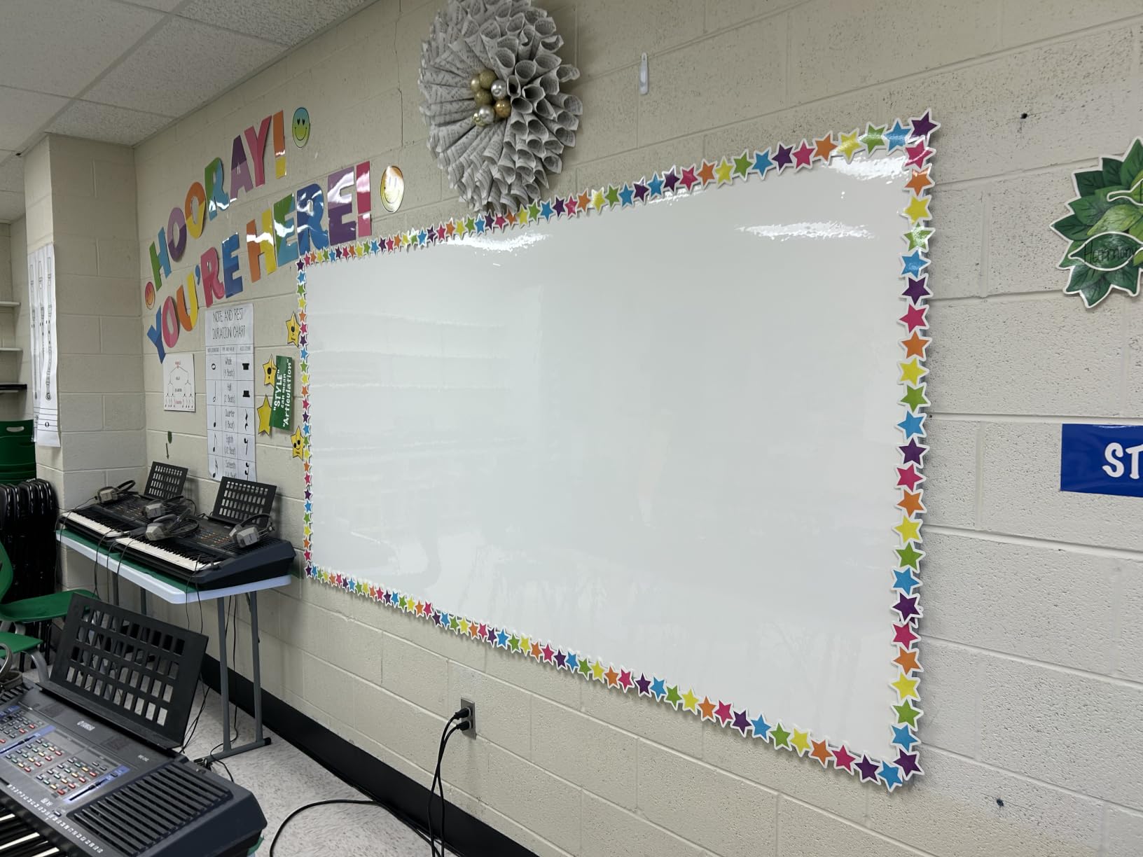 Post-it Dry Erase Whiteboard Film Surface for Walls, Doors, Tables, Chalkboards, Whiteboards, and More, Removable, Stain-Proof, Easy Installation, 3 x 2 ft Roll (DEF3x2) customer photo 2