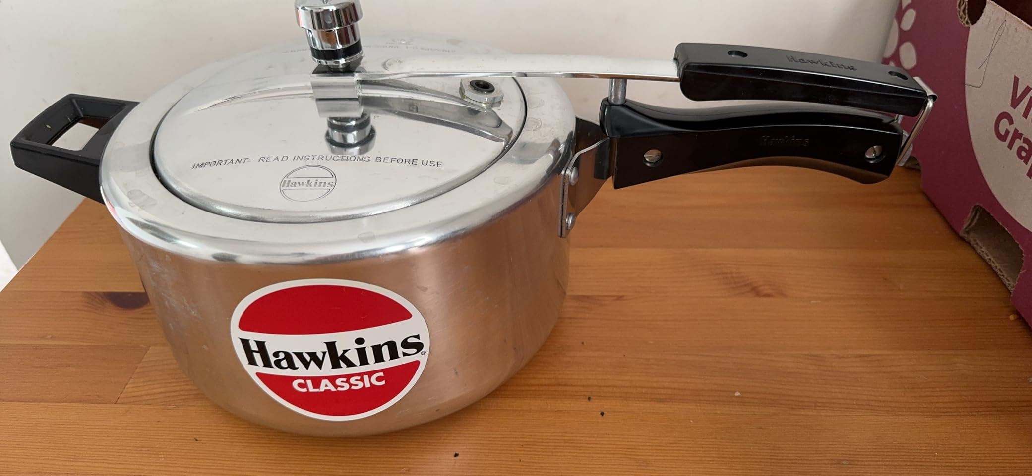 Hawkins 2 Litre Classic Pressure Cooker, Best Inner Lid Cooker, Small Cooker, Silver (CL20) customer photo 2