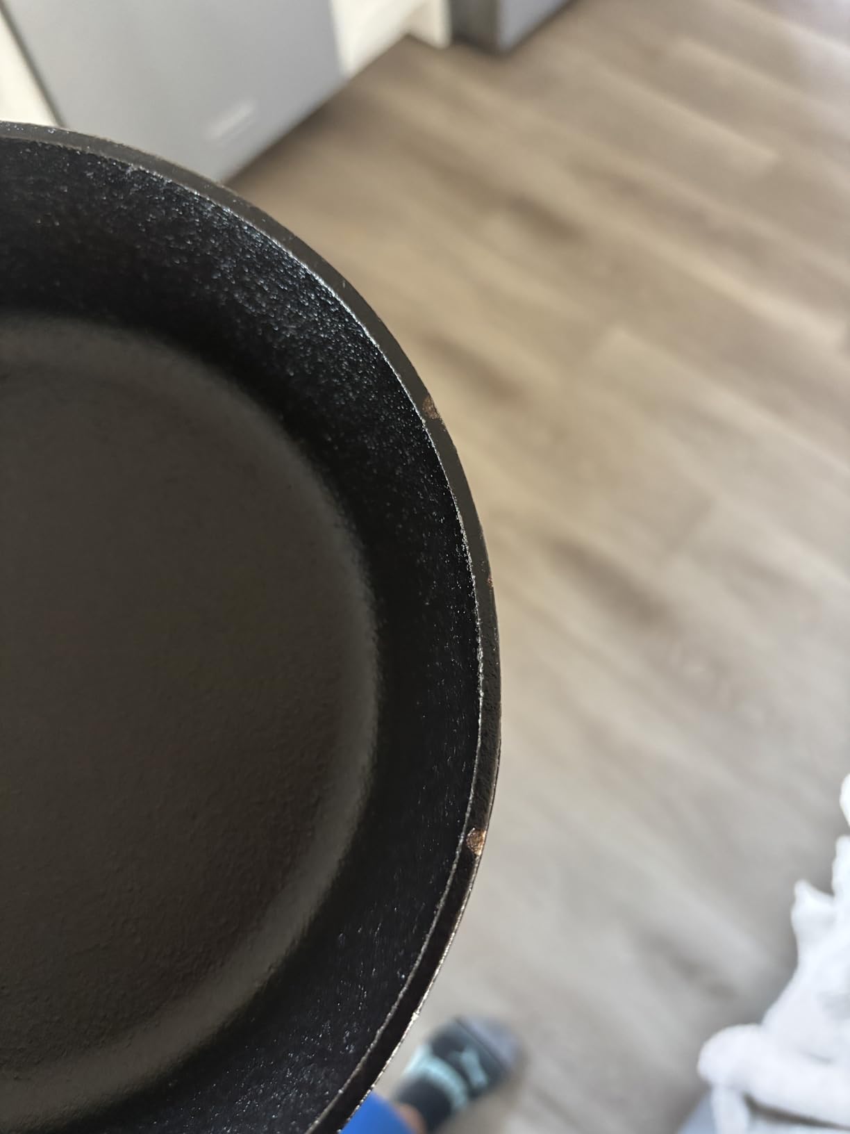 Lodge Cast Iron Skillet with Mini Silicone Handle Holder, 8 Inches customer photo 1