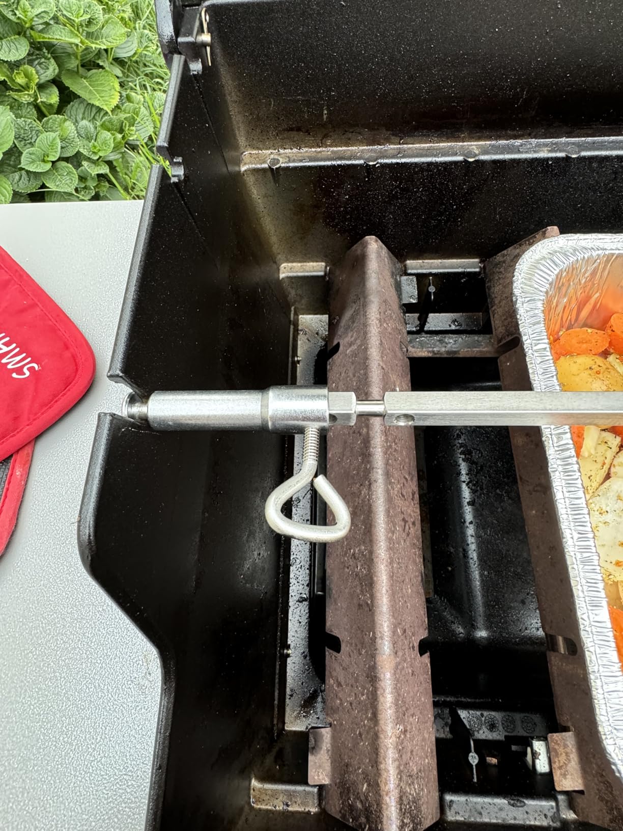 onlyfire Stainless Steel Rotisserie Kit for Weber Spirit 200/300 Series customer photo 1
