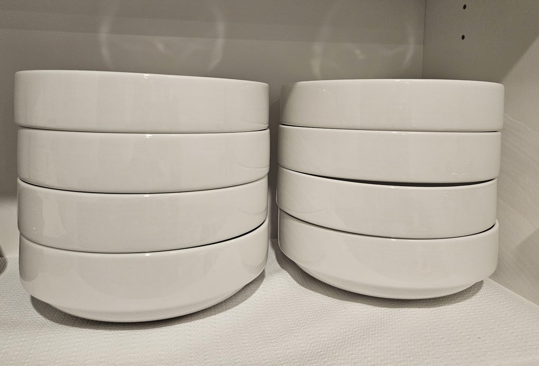 Gibson Home Ogalla 30-Piece Dinnerware Set – Porcelain, Chip & Scratch Resistant, White - Service for 6 customer photo 1