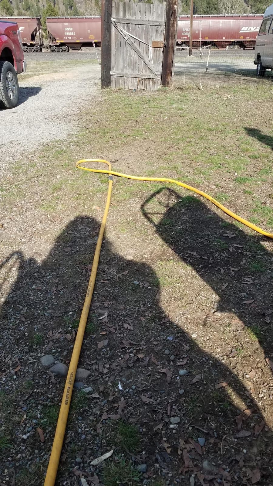 Stanley FATMAX Professional Grade Garden Hose, 50 Feet x 5/8 Inch, Yellow, 500 PSI customer photo 2