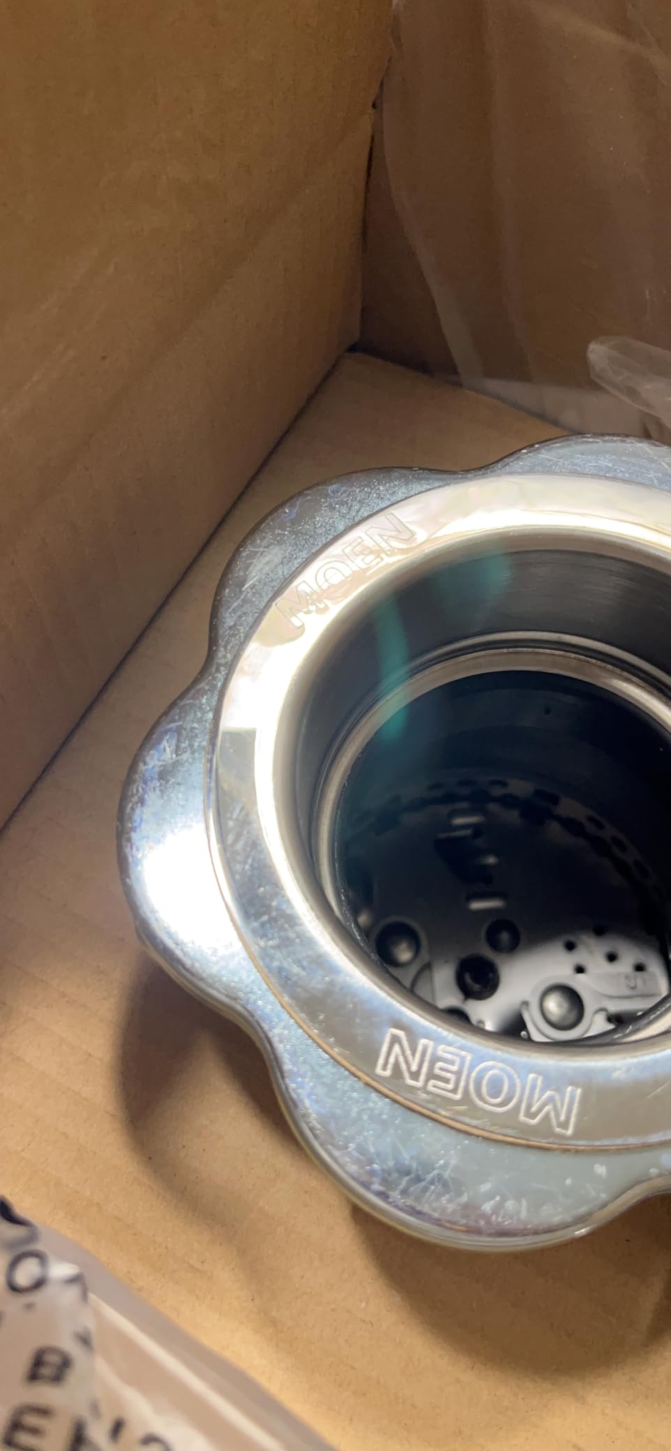 Moen GX100C Chef Series 1 HP Continuous Feed Garbage Disposal with Sound Reduction, Disposer Power Cord Included customer photo 2