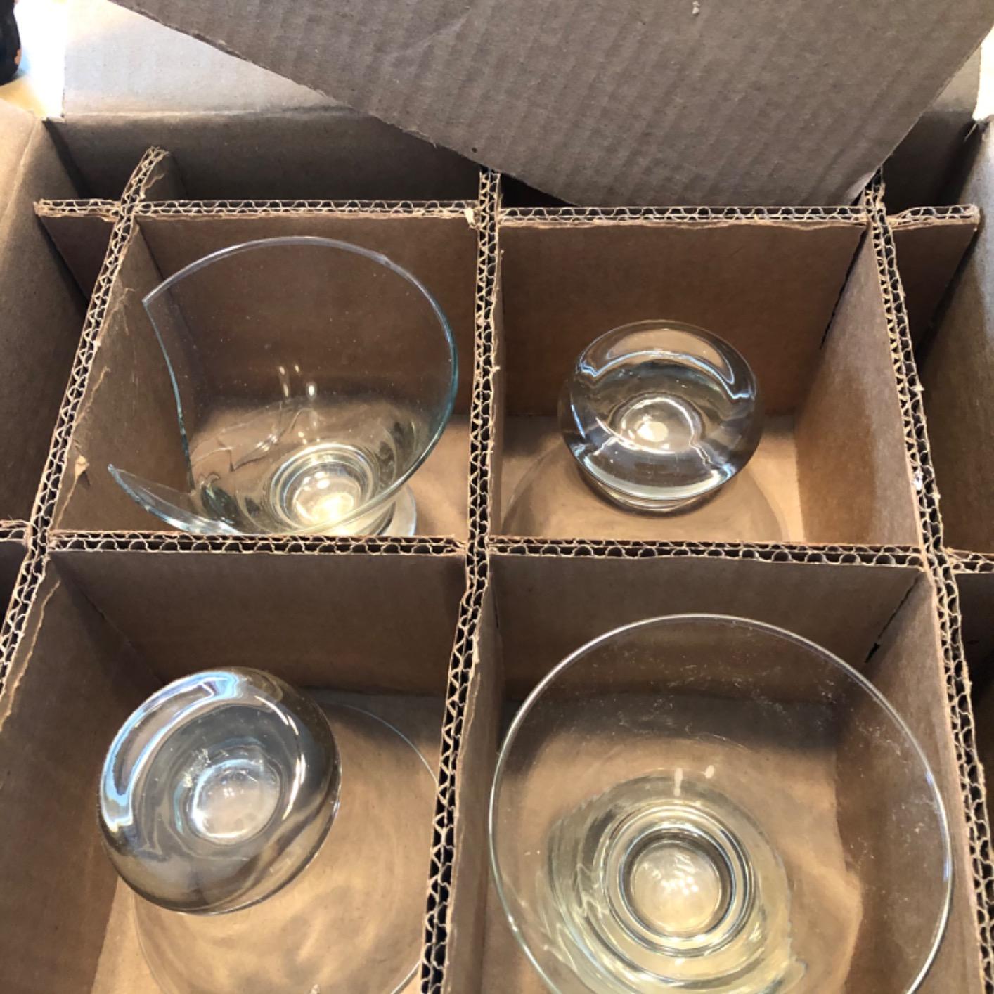 Libbey Cosmopolitan Stemless Martini Glasses, 8.25 Oz Dishwasher Safe Martini Glasses Set of 4, Martini Cups Set for Wedding Registries and More customer photo 1
