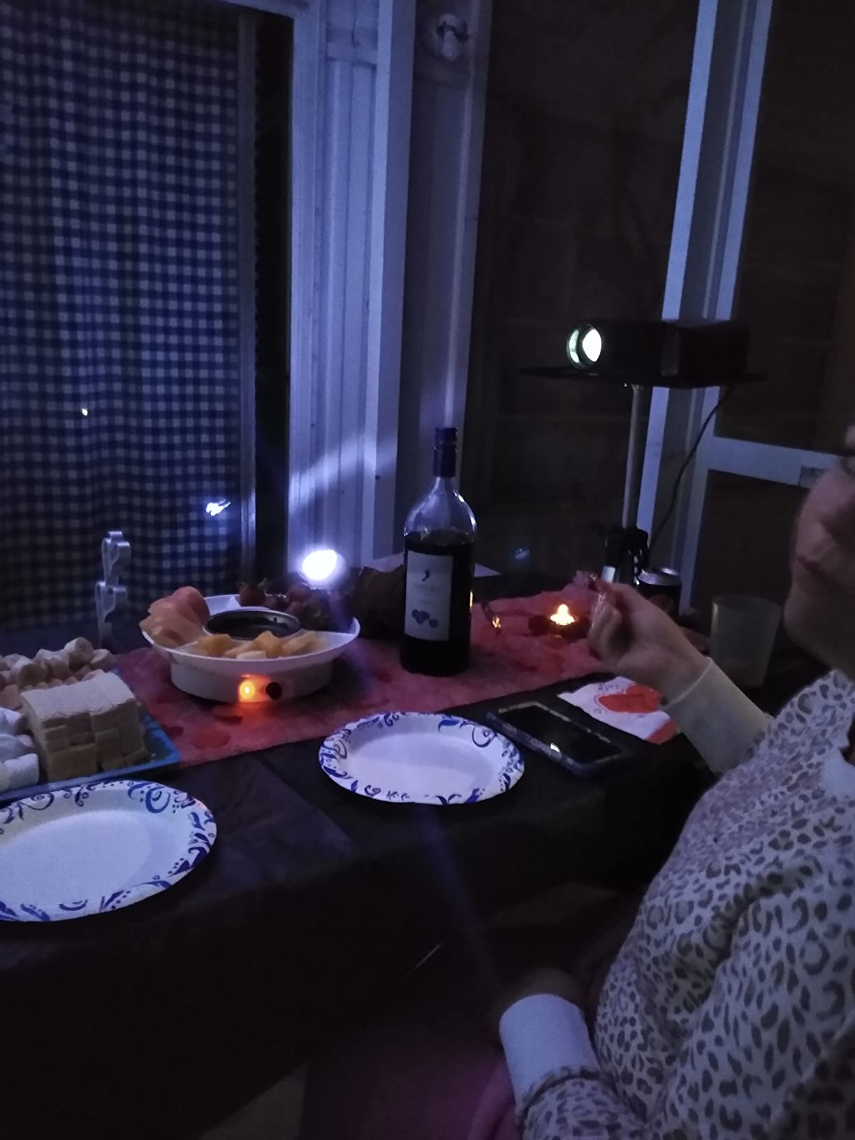 Electric Fondue Pot 2-in-1 Melts Cheese & Chocolate for Halloween Parties customer photo 1