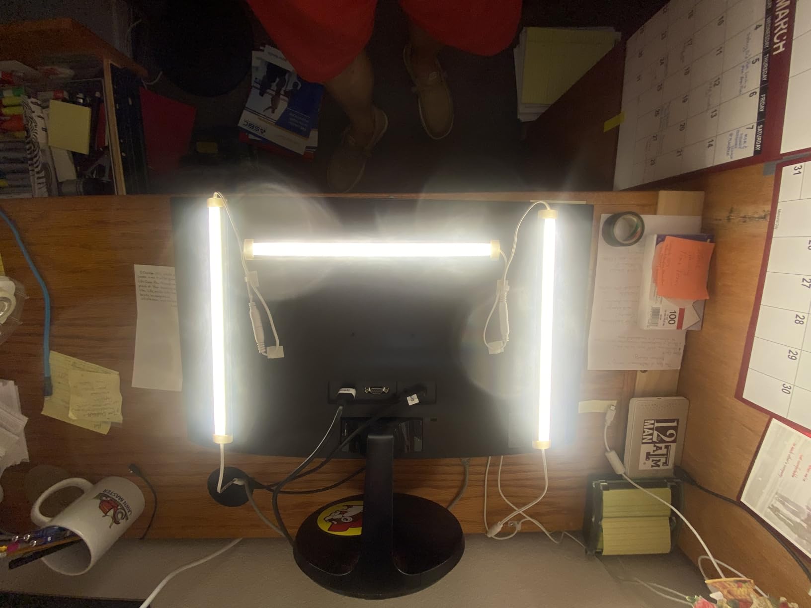 Under Cabinet LED Lighting Kit Plug in or Hardwired, 6 pcs 12 Inches Light Strips, 2000 Lumen, Super Bright, for Kitchen Counter, Closet, Shelf Lights, 31W, Warm White (6 Bars) customer photo 1