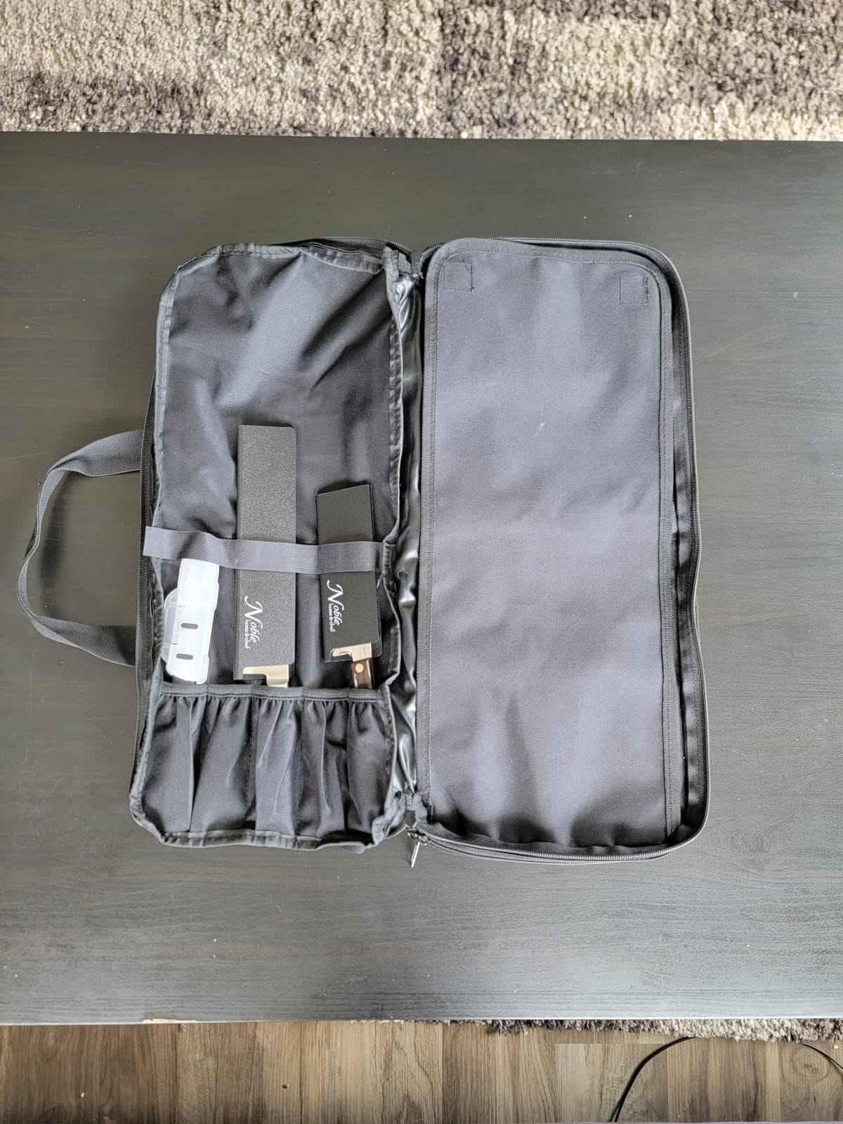 EVERPRIDE Chef Knife Bag Holds 20 Knives PLUS Large Zippered Compartment for Kitchen Tools – Durable, Large Knife Bag for Chefs – Knives Not Included customer photo 1