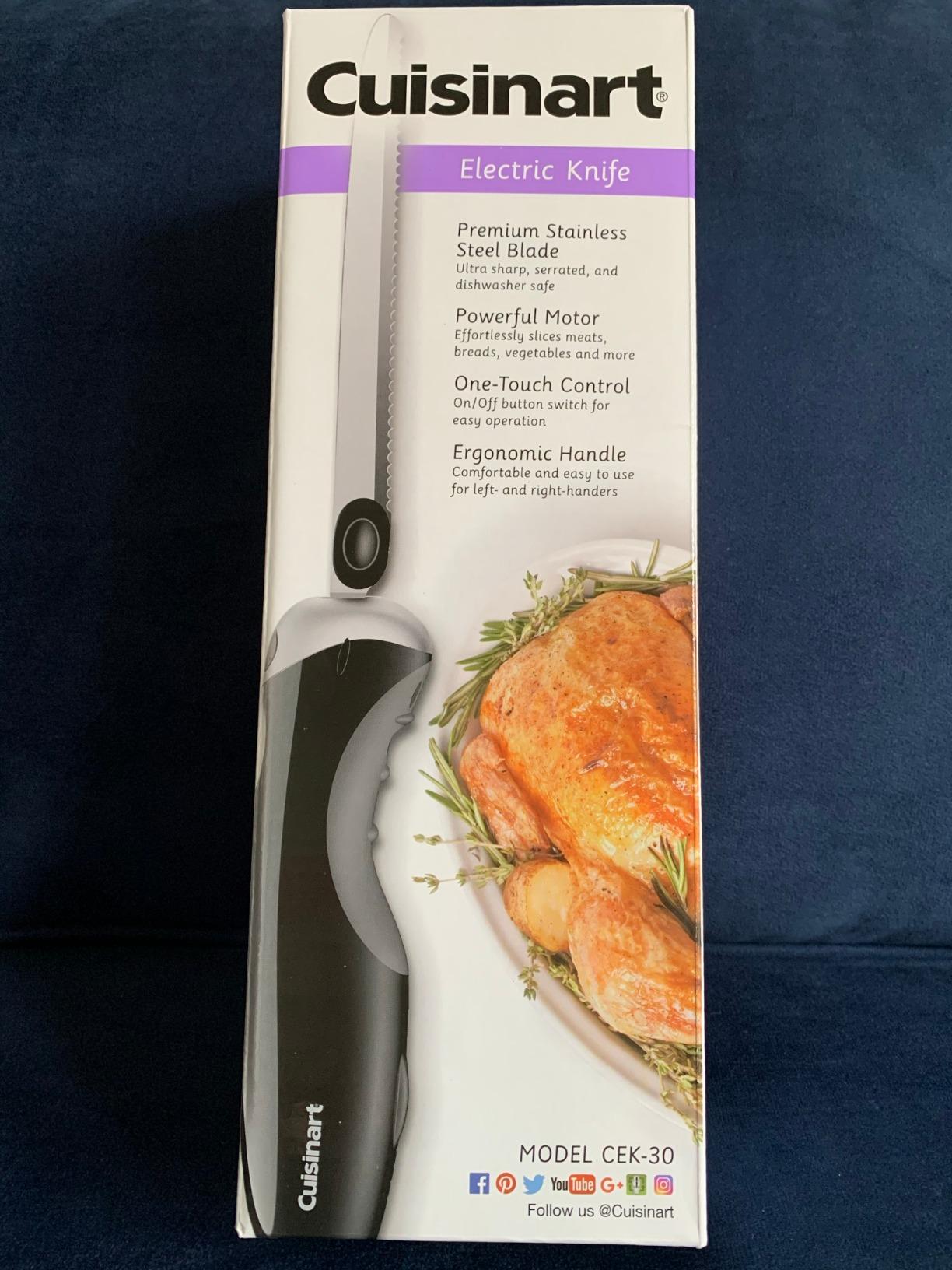 Cuisinart Electric Knife,1 Blade, Black,1 EA customer photo 1