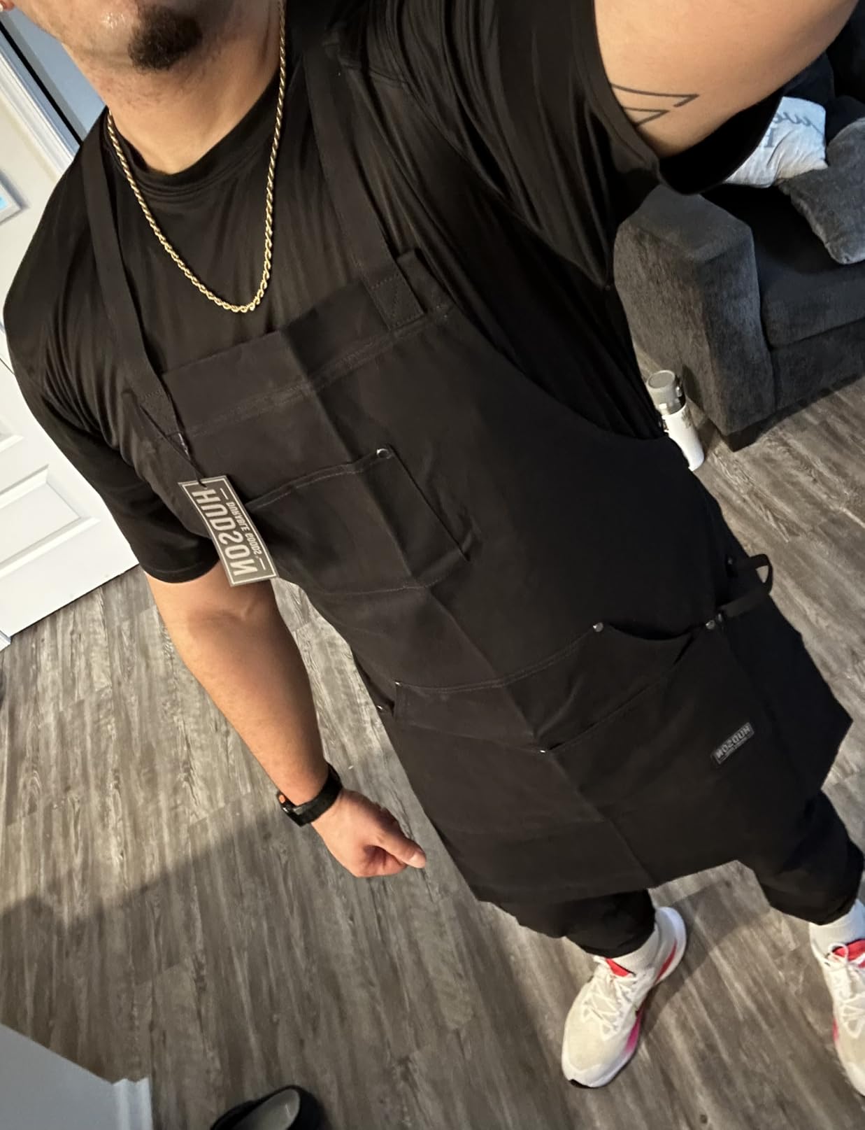 Hudson Durable Goods - Professional Grade Chef Apron for Kitchen, BBQ & Grill customer photo 2