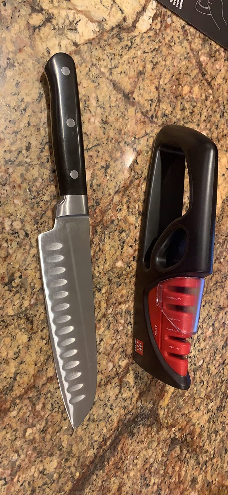 Zwilling 4-Stage Ultra-Sharp Knife Sharpener, Easy to Use Safe No Slip Base customer photo 2