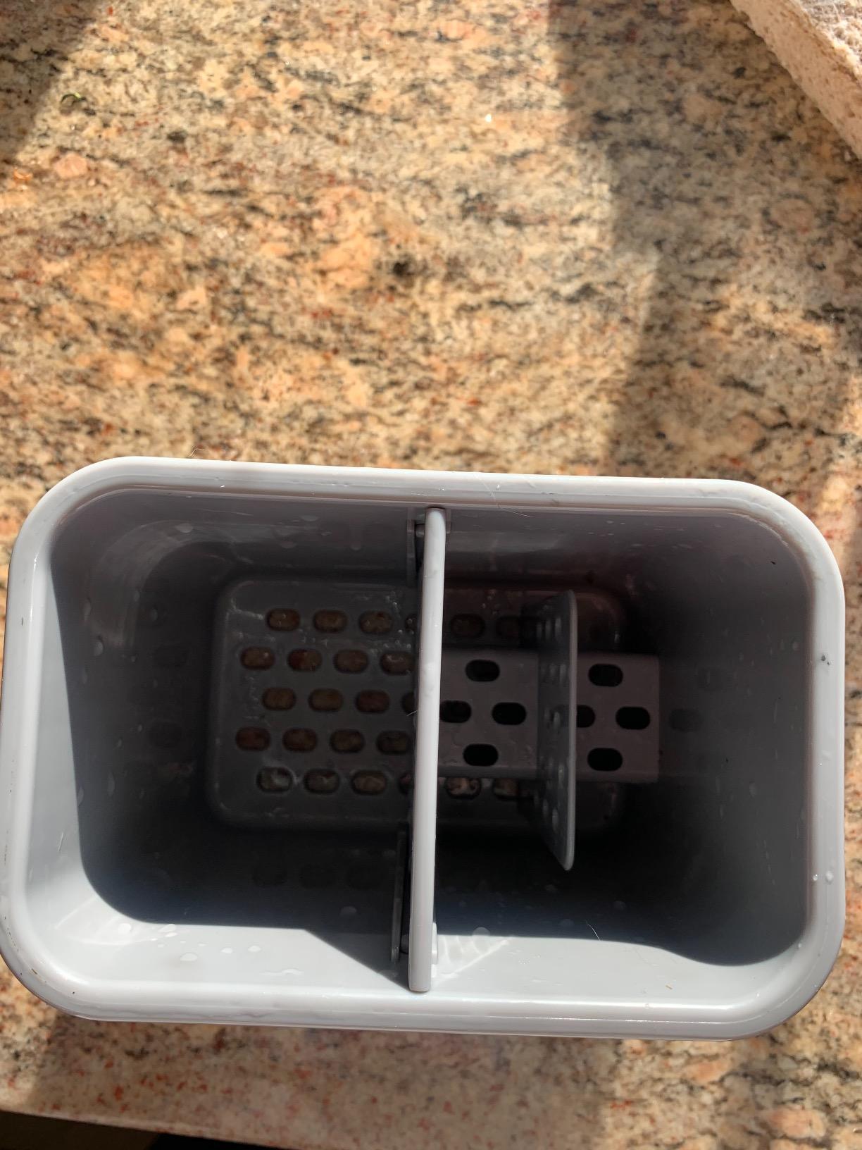 OXO Good Grips Stainless Steel Sink Organizer Caddy & Sponge Holder customer photo 1