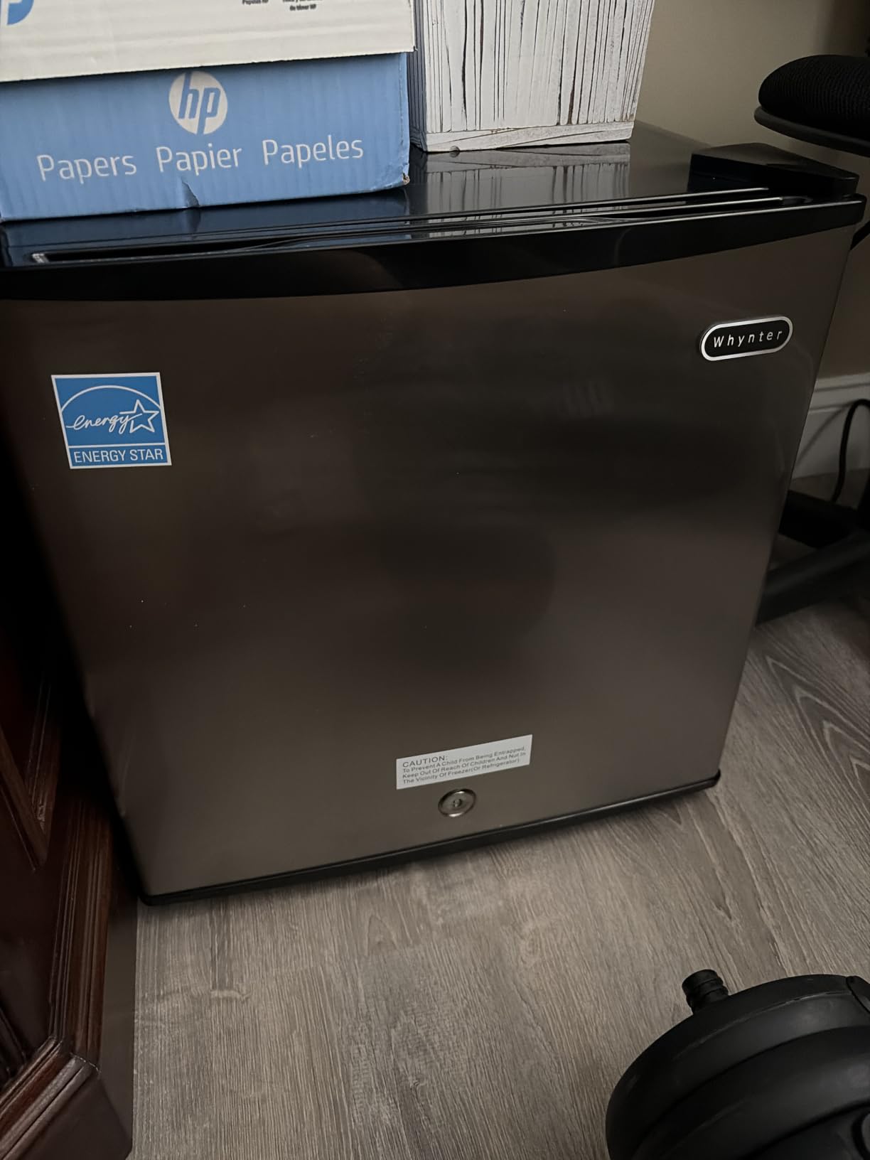 Whynter CUF-301BK 3 cu. ft Energy Star Upright Freezer with Lock – Black customer photo 2