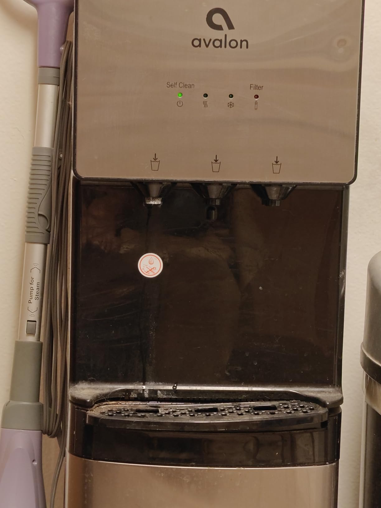 Avalon Self Cleaning Bottleless Water Cooler Water Dispenser - 3 Temperature Settings - Hot, Cold & Room Water, Durable Stainless Steel Cabinet, NSF Certified Filter- UL Listed customer photo 2