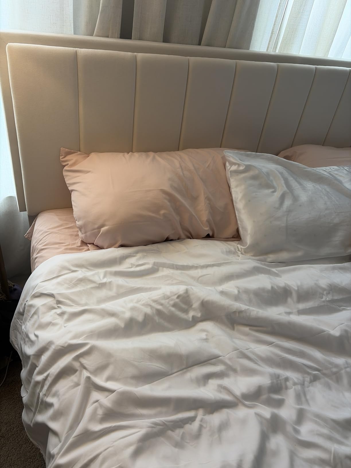 L LOVSOUL King Comforter Down Alternative Duvet Insert,106x90IN customer photo 1