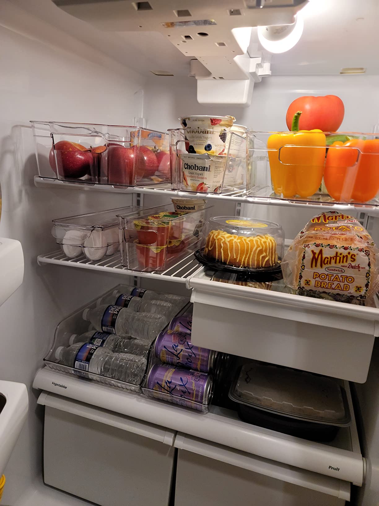 Sorbus Fridge Organizers and Storage Bins for Pantry & Fridge (6 Piece Set) customer photo 2