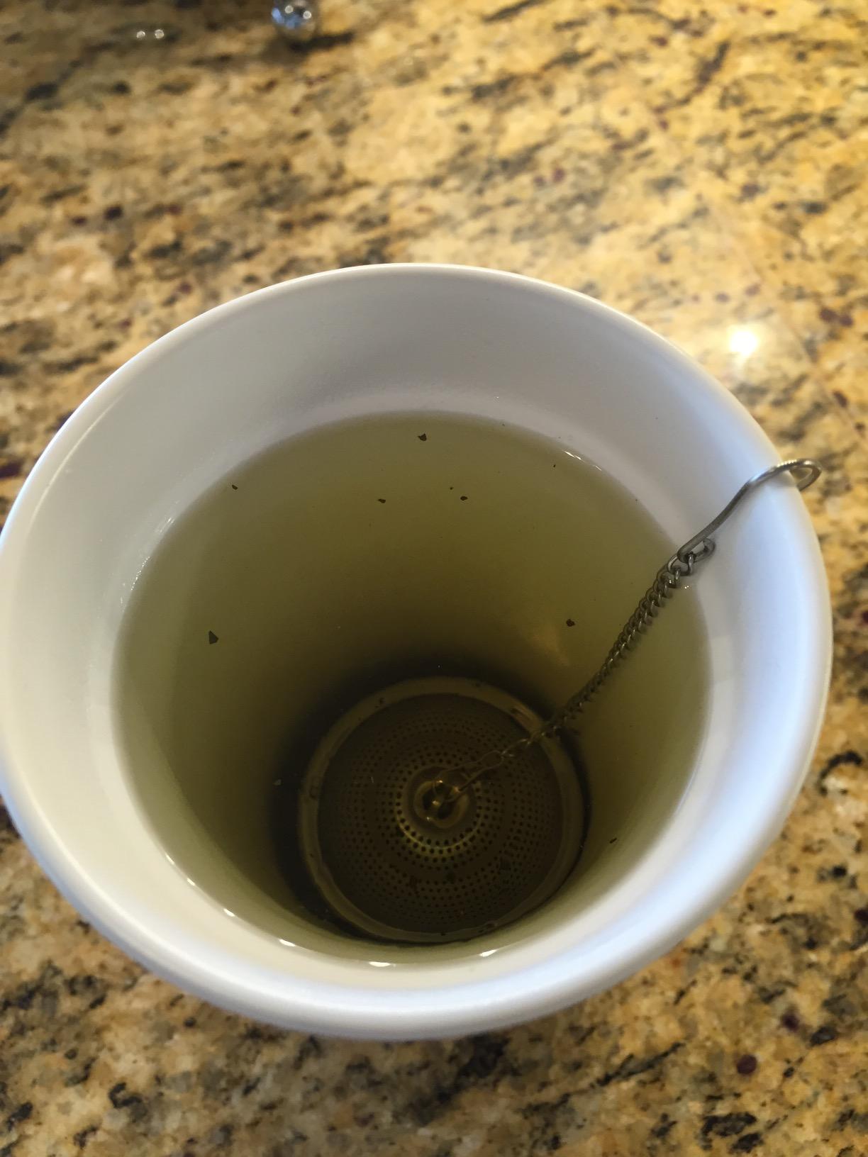 Tea Infuser Set of 2 with Tea Scoop & Drip Trays, Loose Leaf Tea Strainer customer photo 2