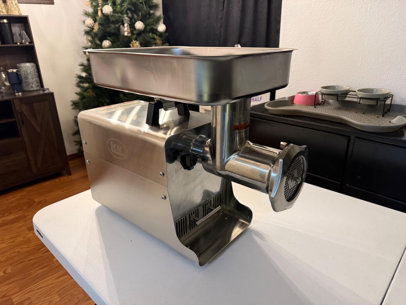 LEM Products BigBite #8 Meat Grinder, Electric Meat Grinder customer photo 1