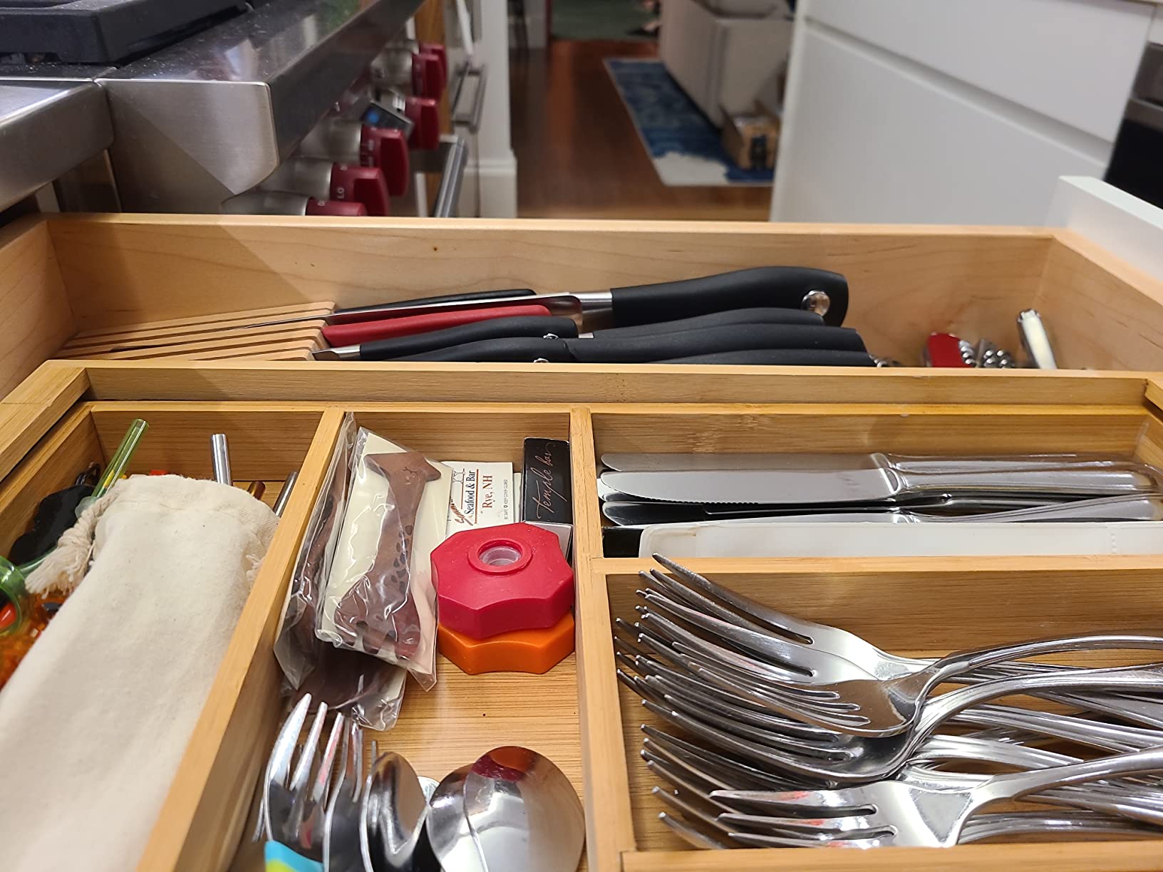 Zwilling 8-Slot In Drawer Knife Block, Beechwood customer photo 1