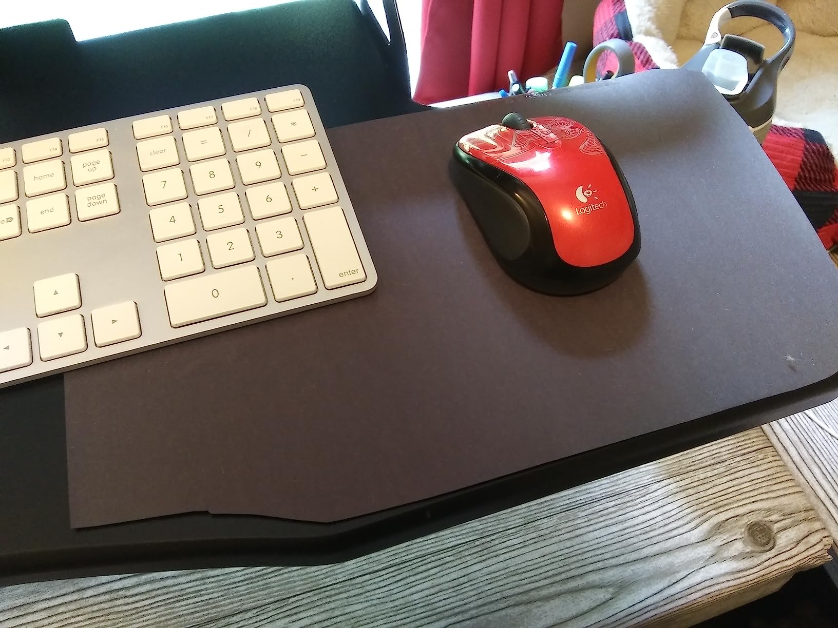 TechOrbits Black 32 in Standing Desk Converter, OF-S06-1-BL customer photo 2