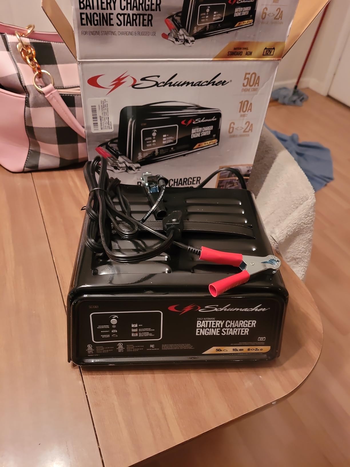 Schumacher Electric 6A Car Battery Charger & Maintainer, 12V – SC1361 customer photo 2