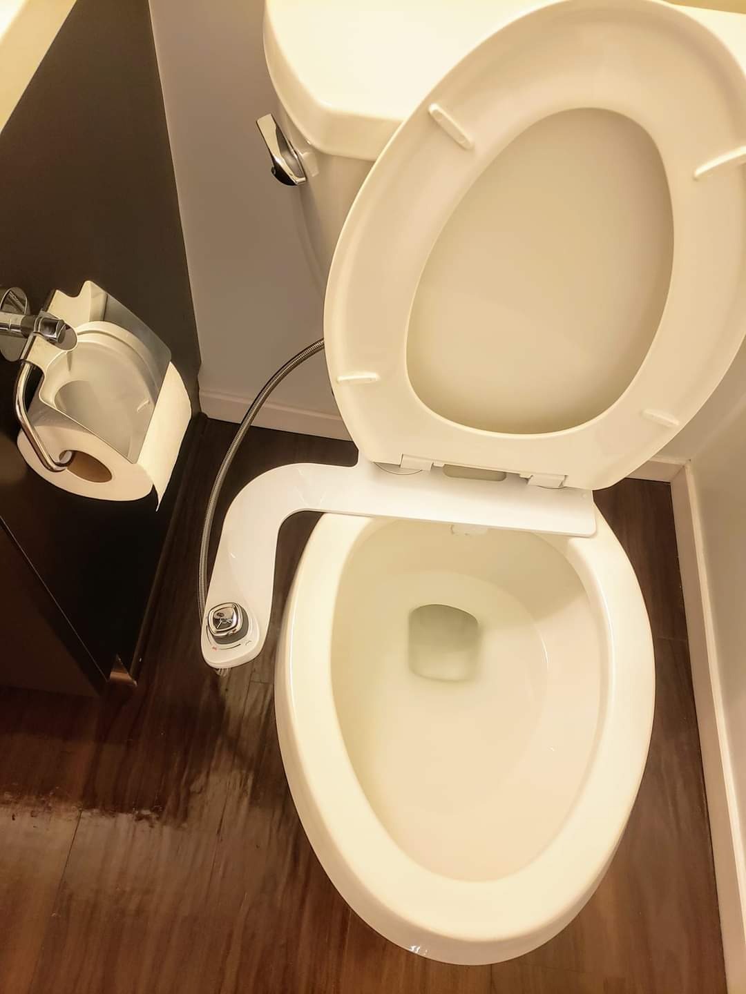 Bio Bidet SlimEdge Bidet Attachment for Toilet, Non Electric, Dual Nozzles customer photo 1