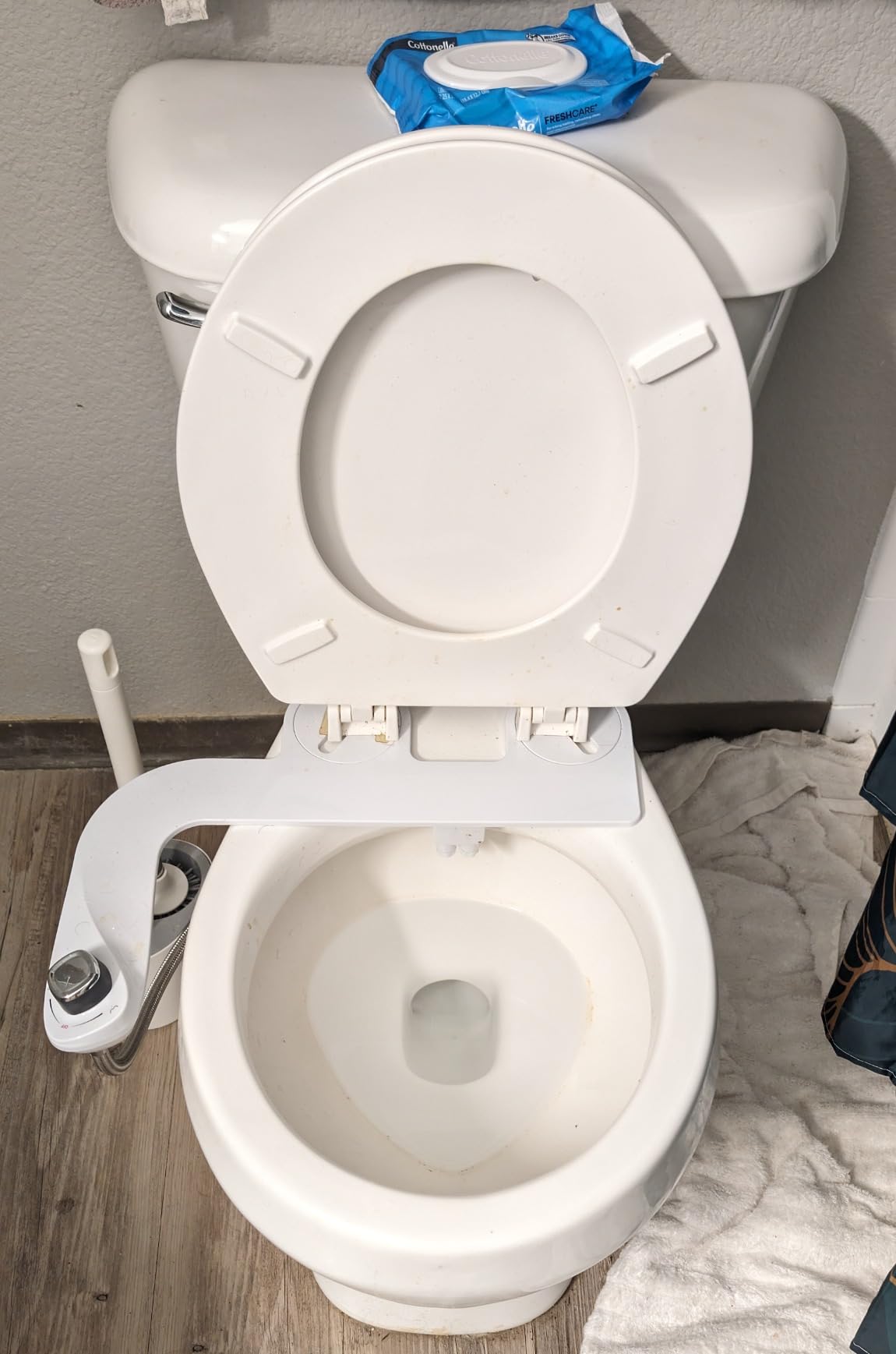 Bio Bidet SlimEdge Bidet Attachment for Toilet, Non Electric, Dual Nozzles customer photo 2