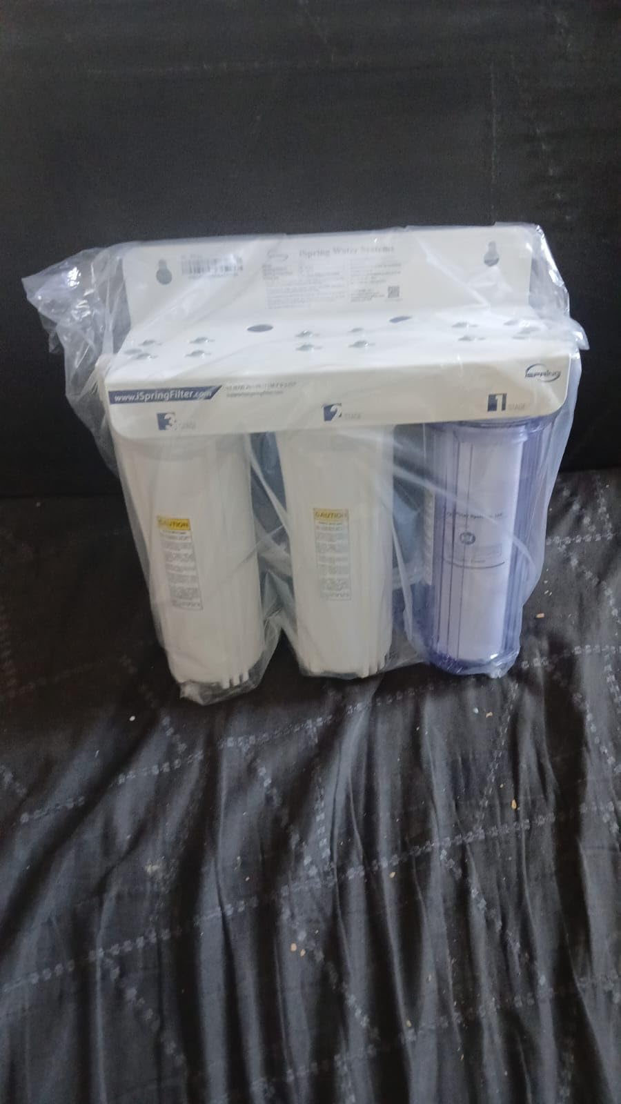 iSpring US31 3-Stage Under Sink Water Filter System with Faucet, 1 Year customer photo 1