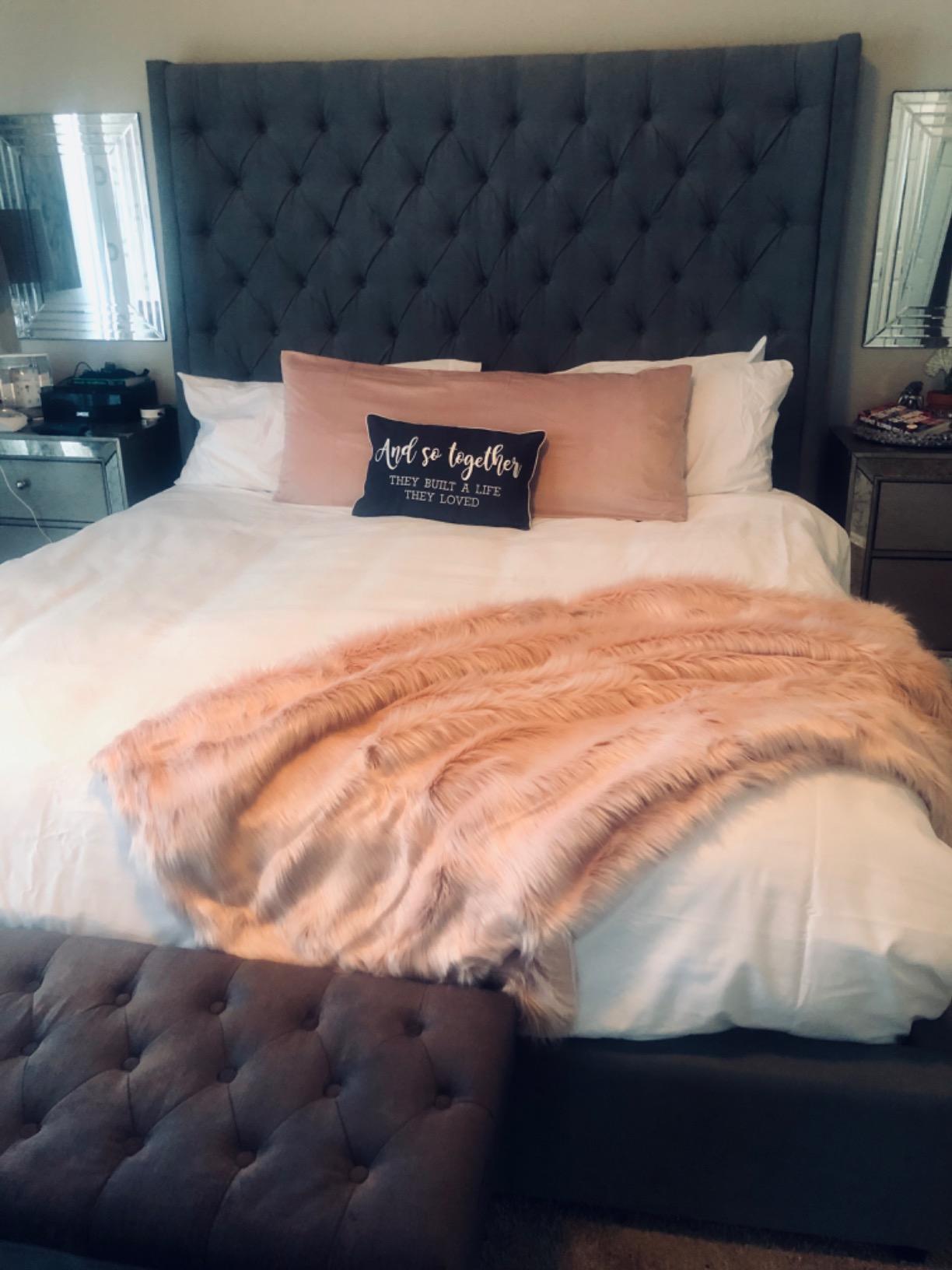 California Design Den Luxury King Duvet Cover Set, White customer photo 1