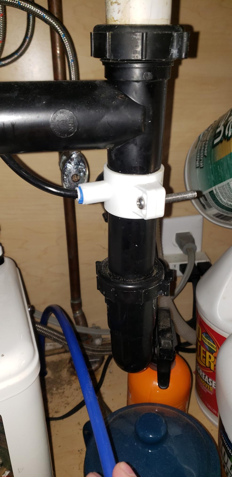 5-Stage Reverse Osmosis Water Filter System, NSF Certified 100GPD RO Water Purifier Under Sink Reduces 99.999% Impurities, with 4 Extra Replacement Filters Free for Home Drinking customer photo 2