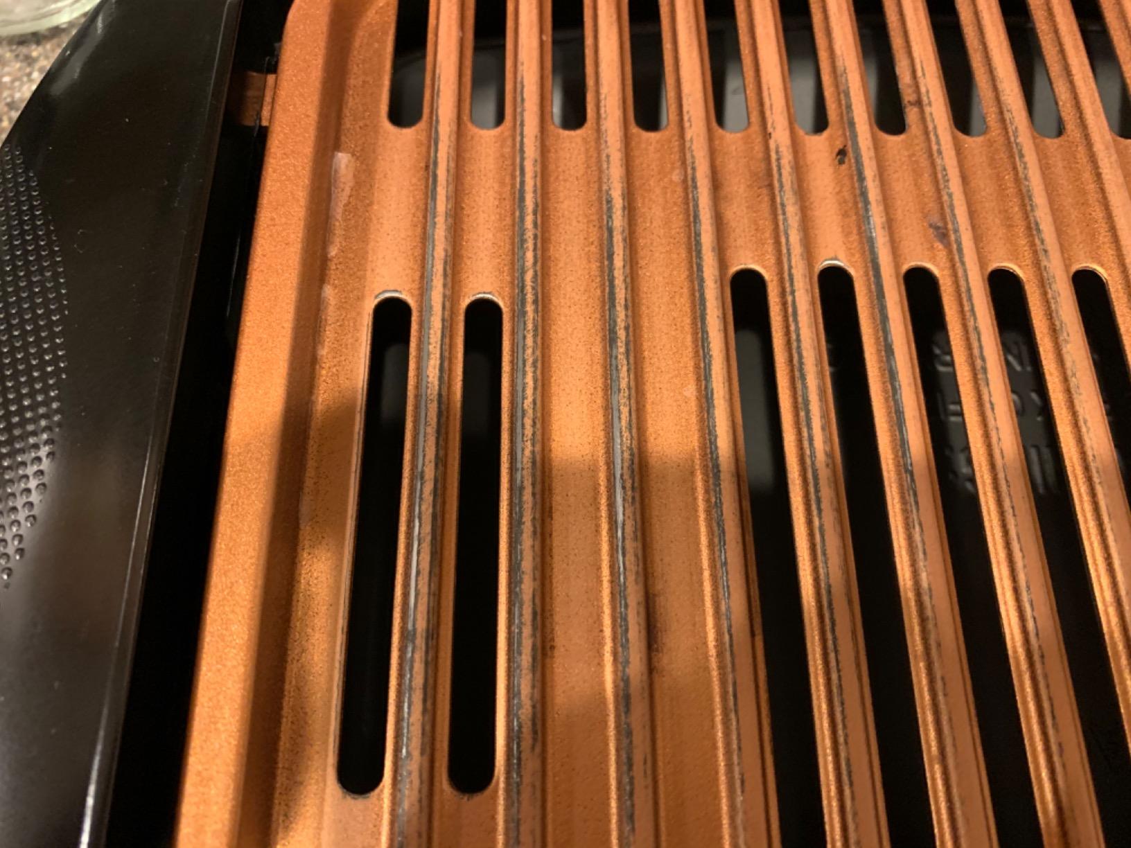 OVENTE Electric Indoor Grill, 13x10 Inch Non-Stick Plate, Copper GD1632NLCO customer photo 2