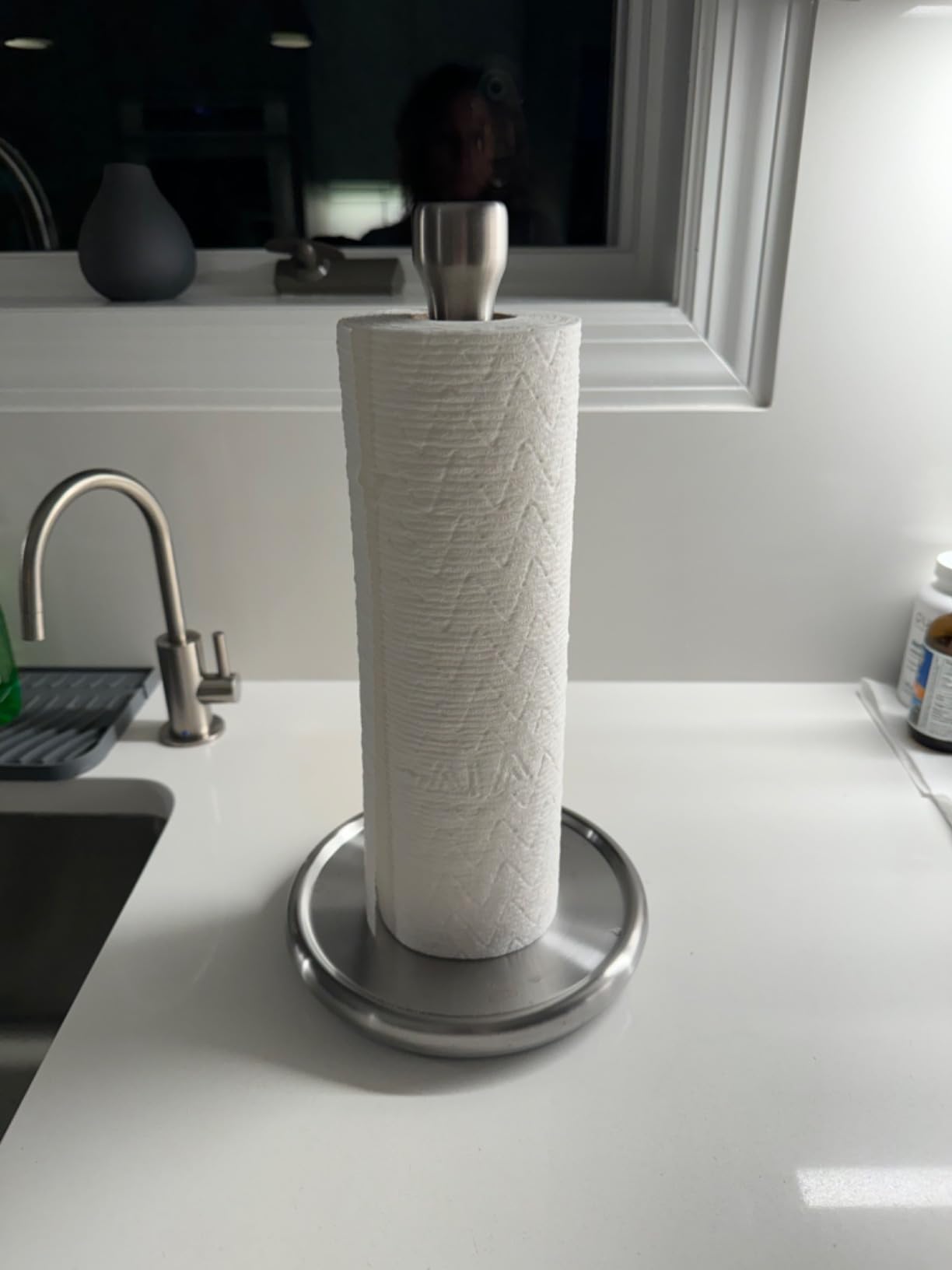 OXO Good Grips Steady Paper Towel Holder for Countertops with Weighted Base customer photo 2